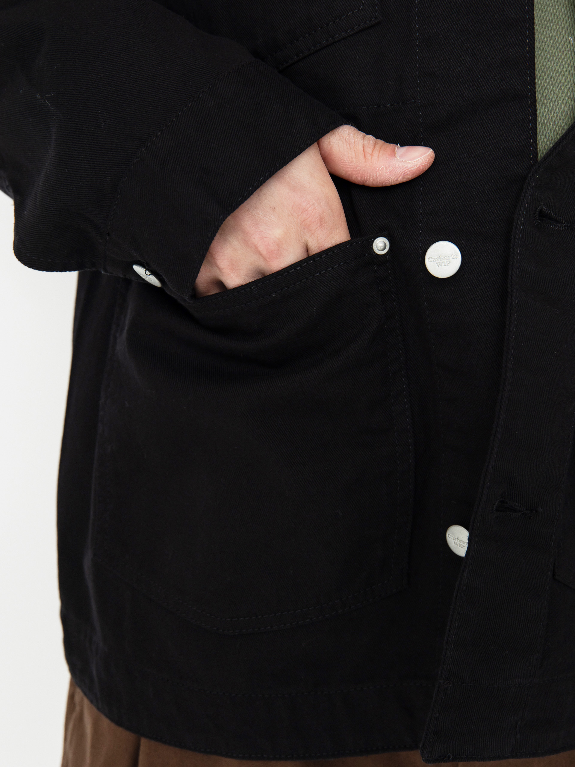 Kurtka Carhartt WIP Drewe Chore Coat (black)