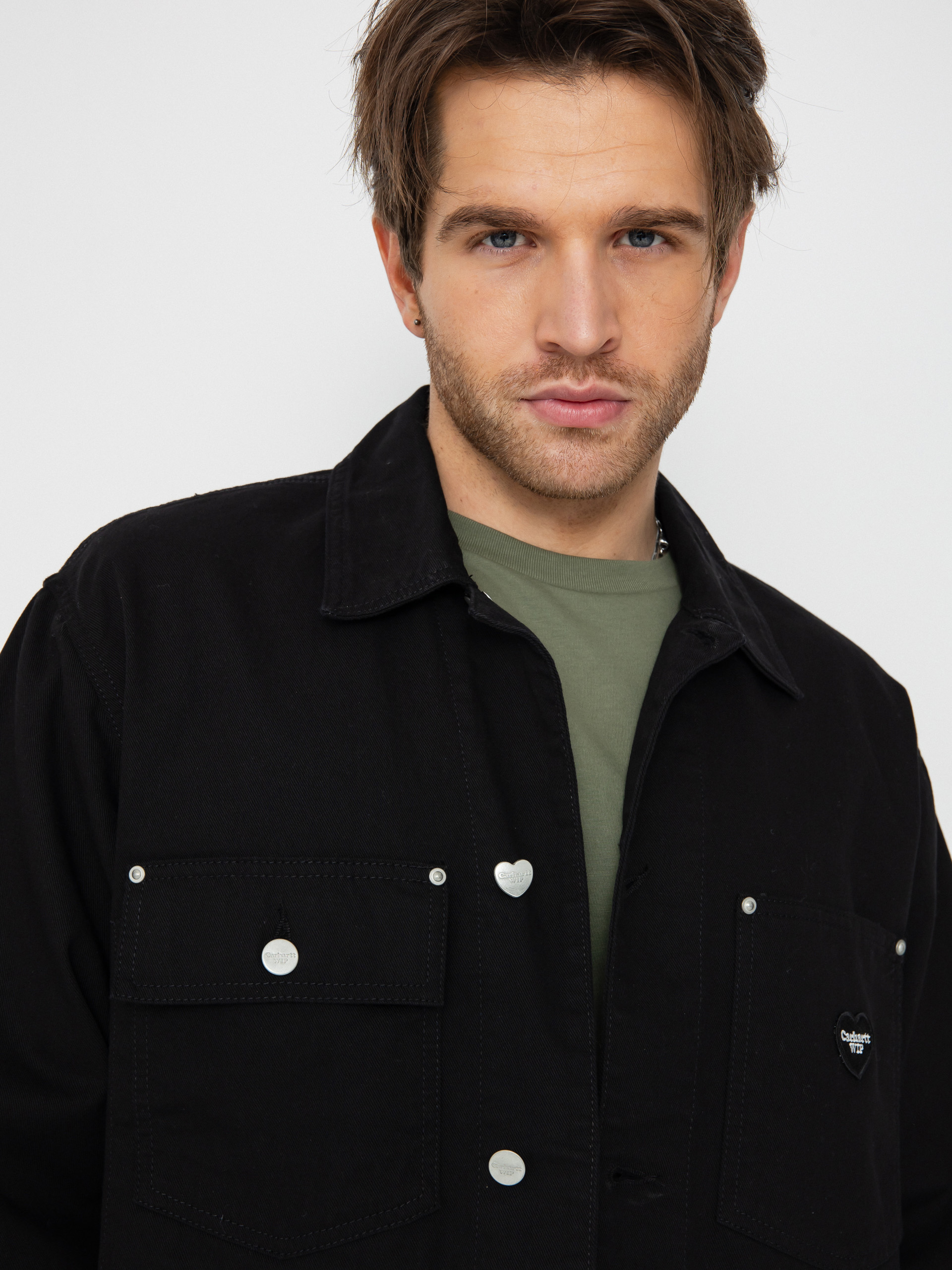 Kurtka Carhartt WIP Drewe Chore Coat (black)