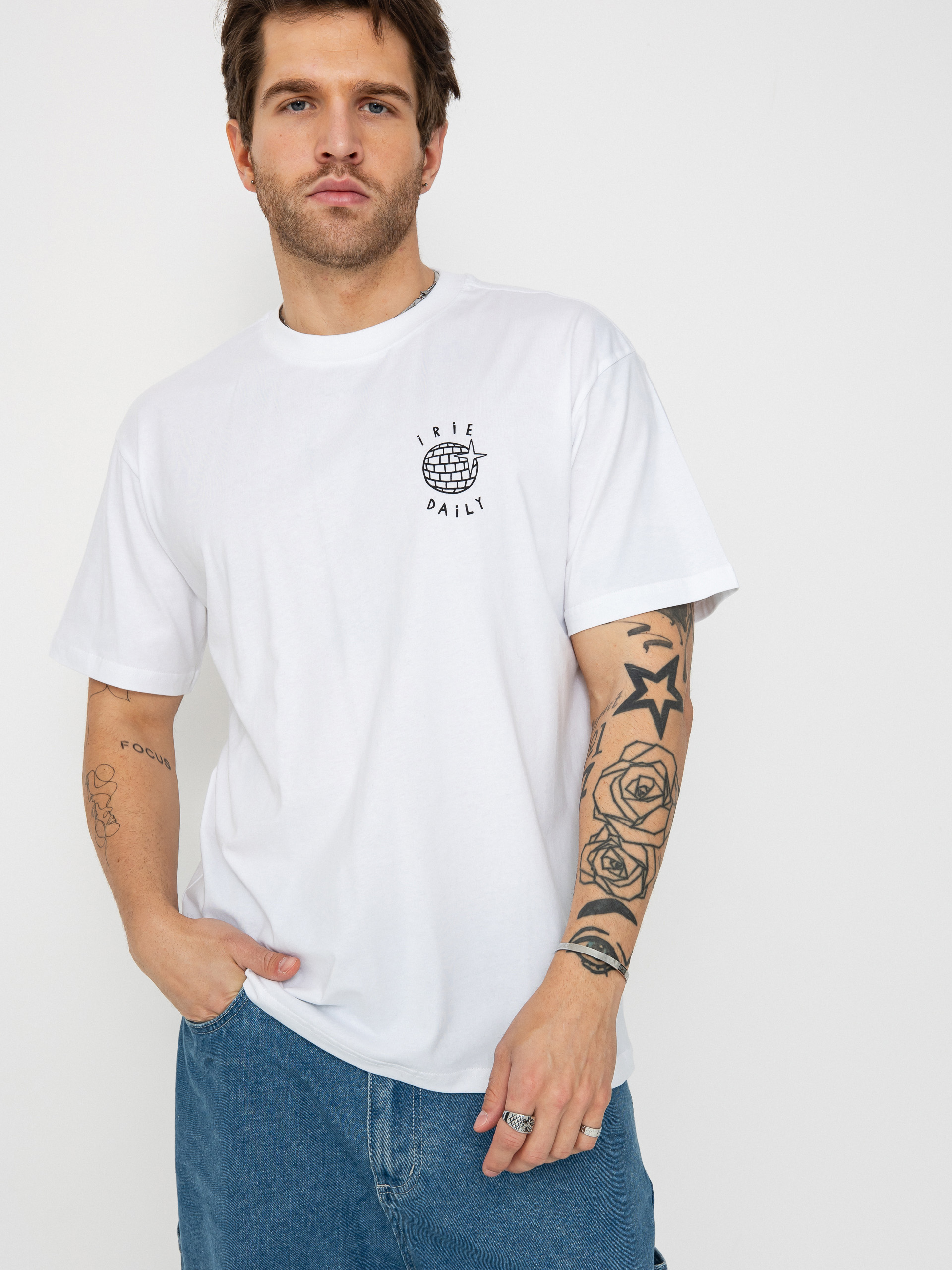 T-shirt Iriedaily Disco Doener (white)