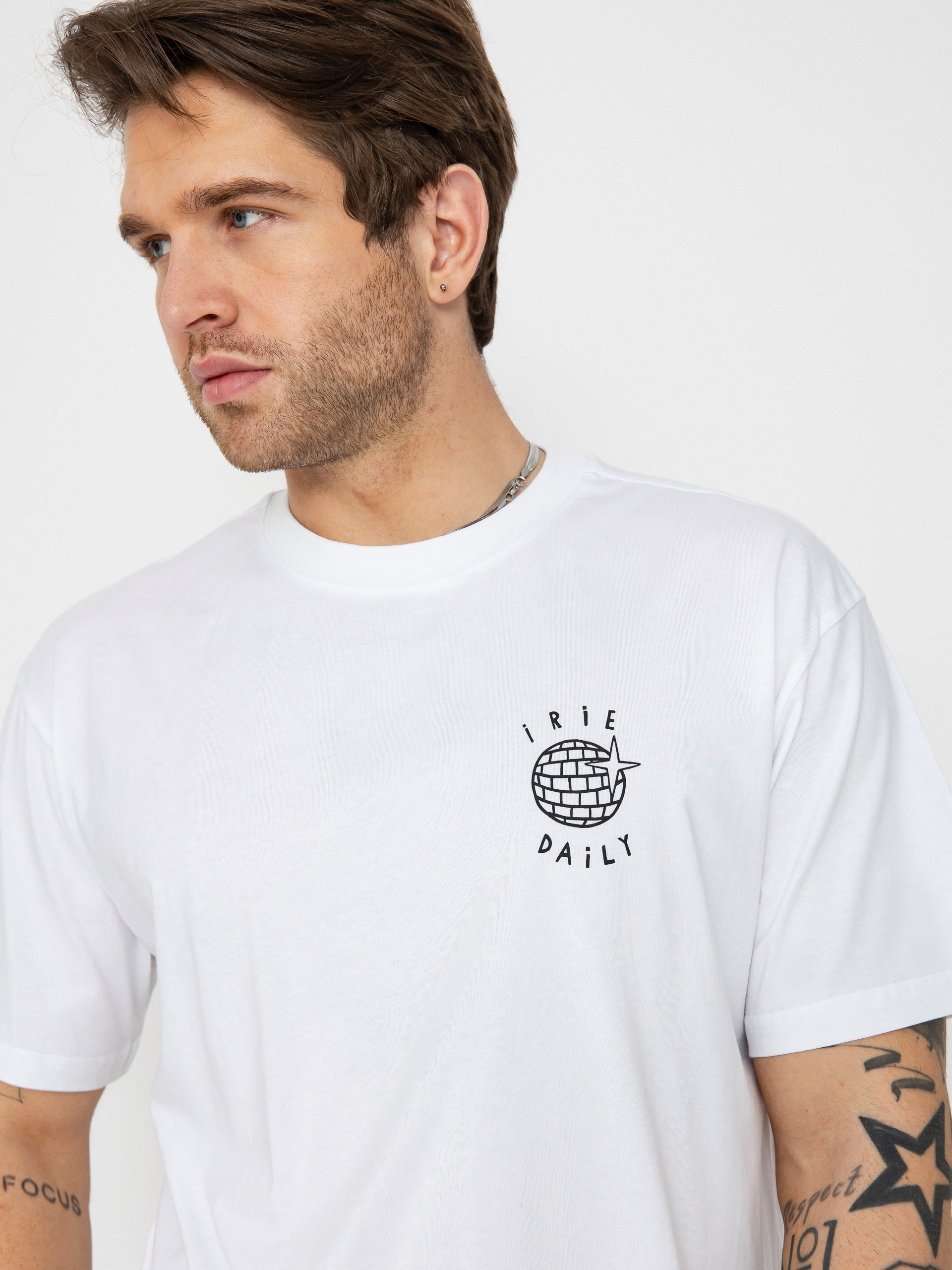T-shirt Iriedaily Disco Doener (white)