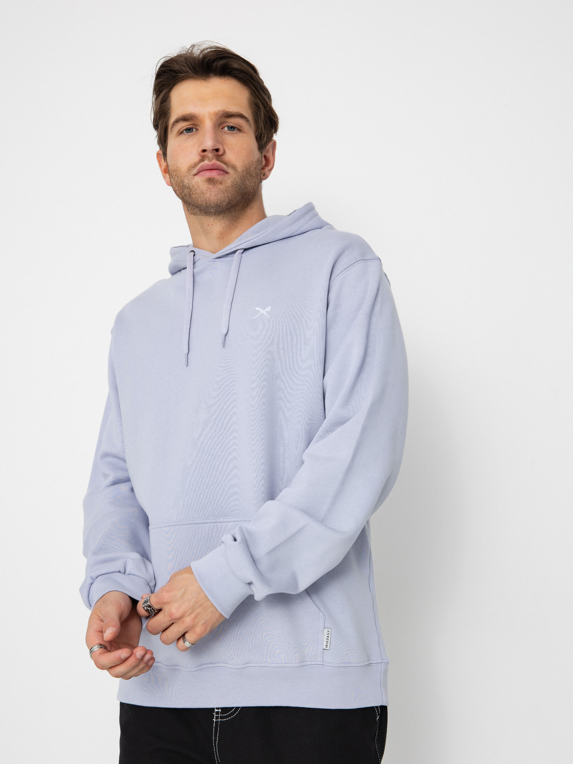 Bluza z kapturem Iriedaily Mini Flag 2 HD (light lilac)