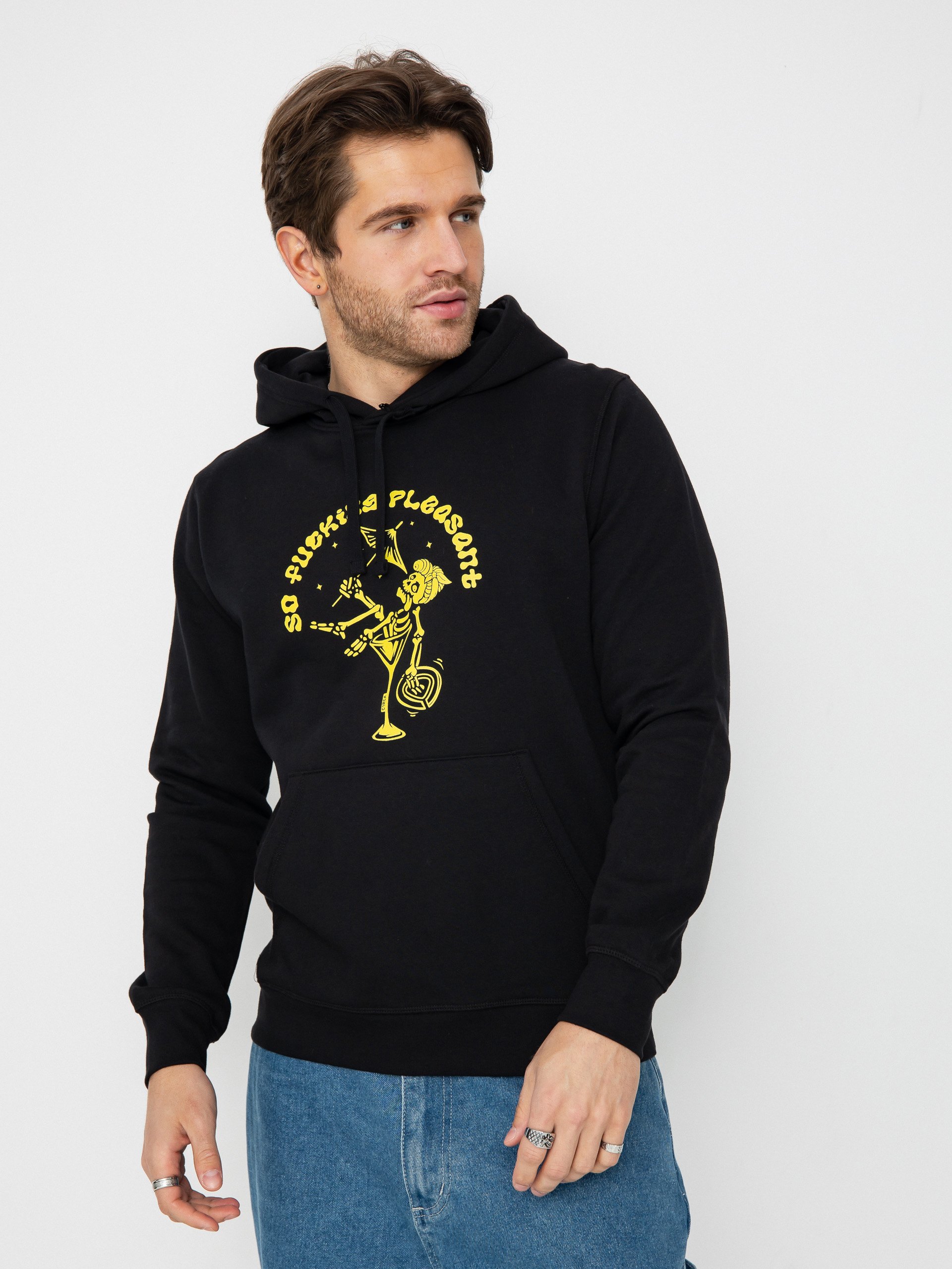 Bluza z kapturem Iriedaily Zwille HD (black)