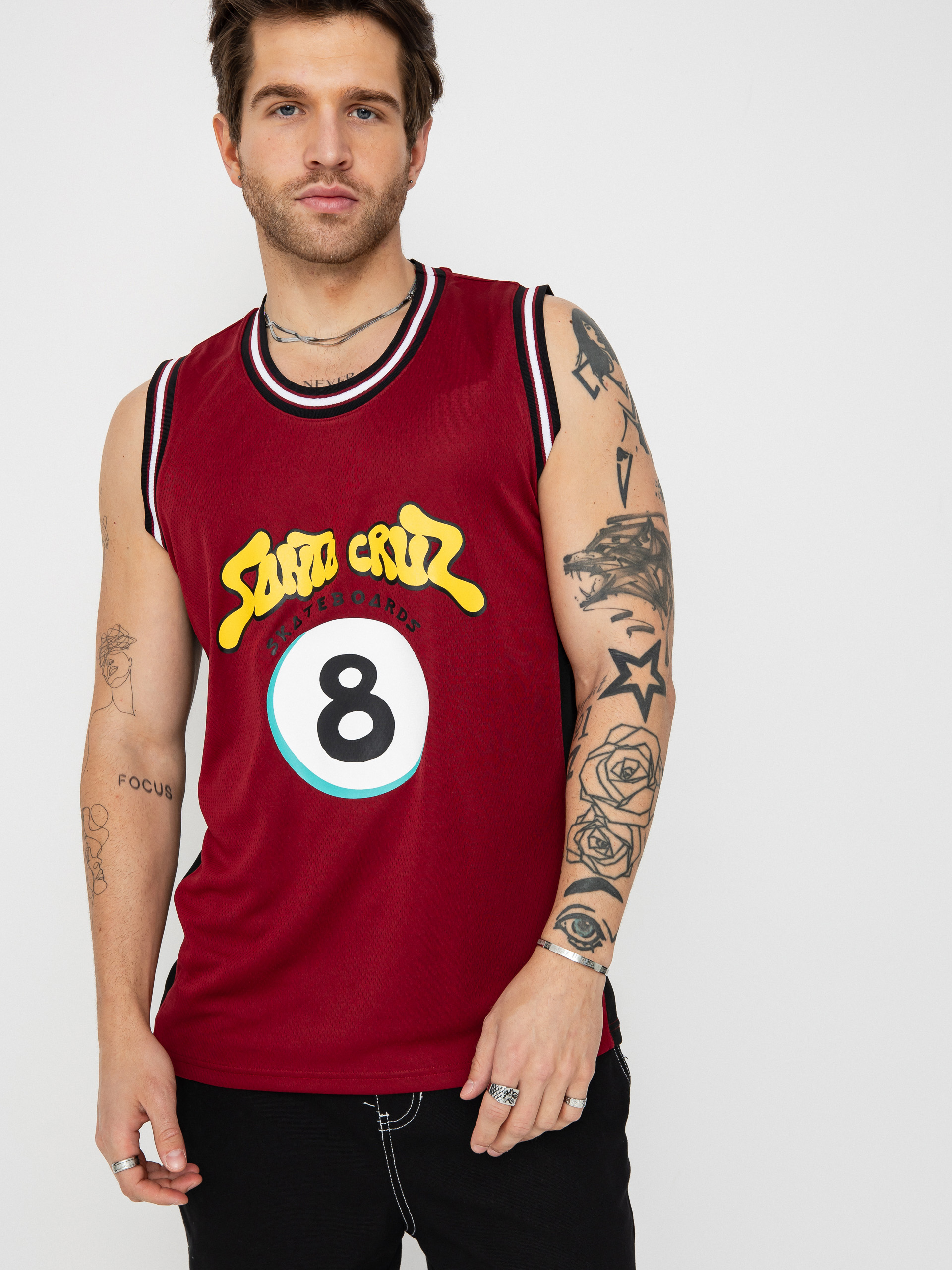 Koszulka Santa Cruz Winkowski Ocho Mesh (dark rust/black)