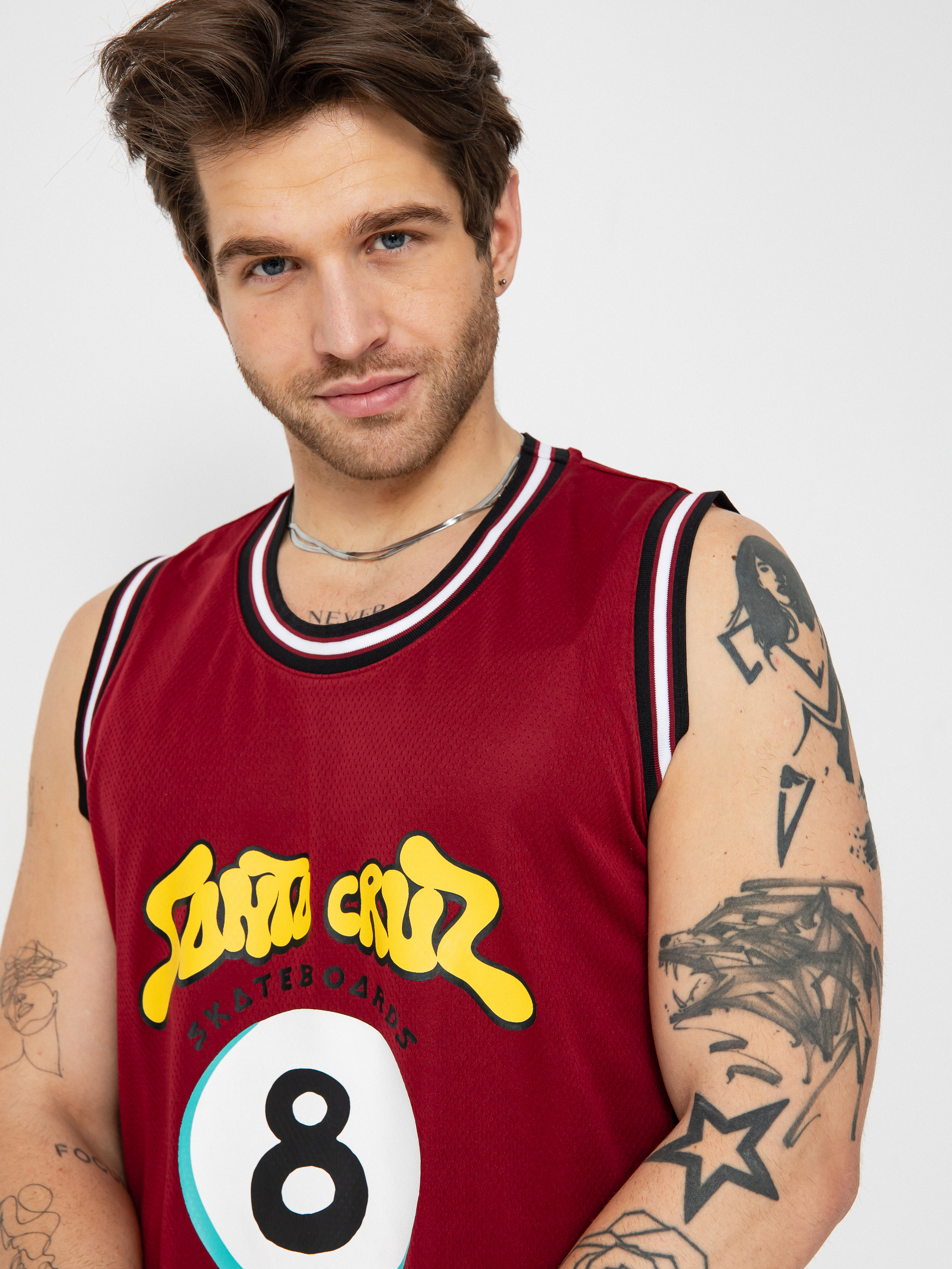 Koszulka Santa Cruz Winkowski Ocho Mesh (dark rust/black)