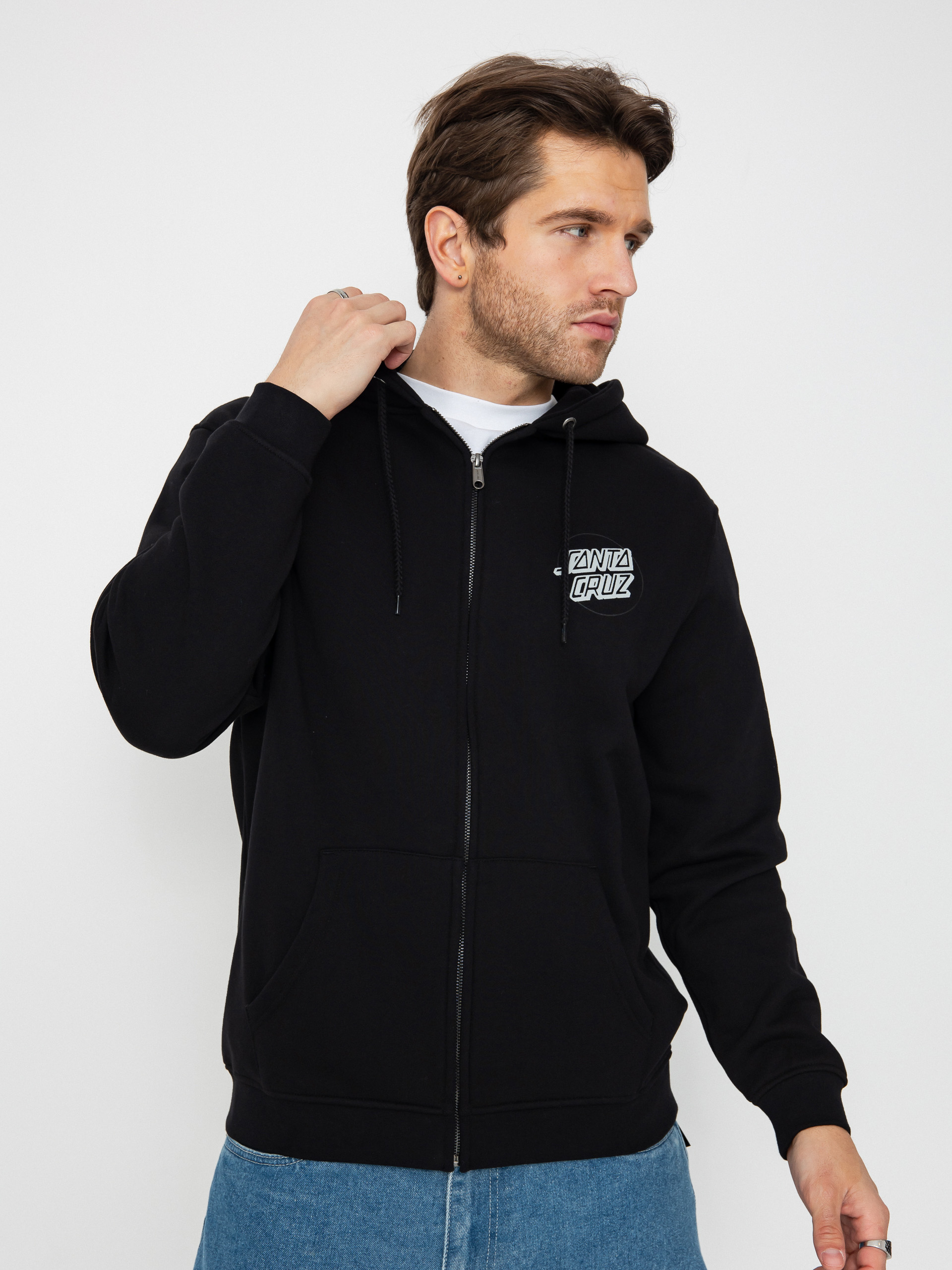 Bluza z kapturem Santa Cruz Wooten Duo ZHD (black)