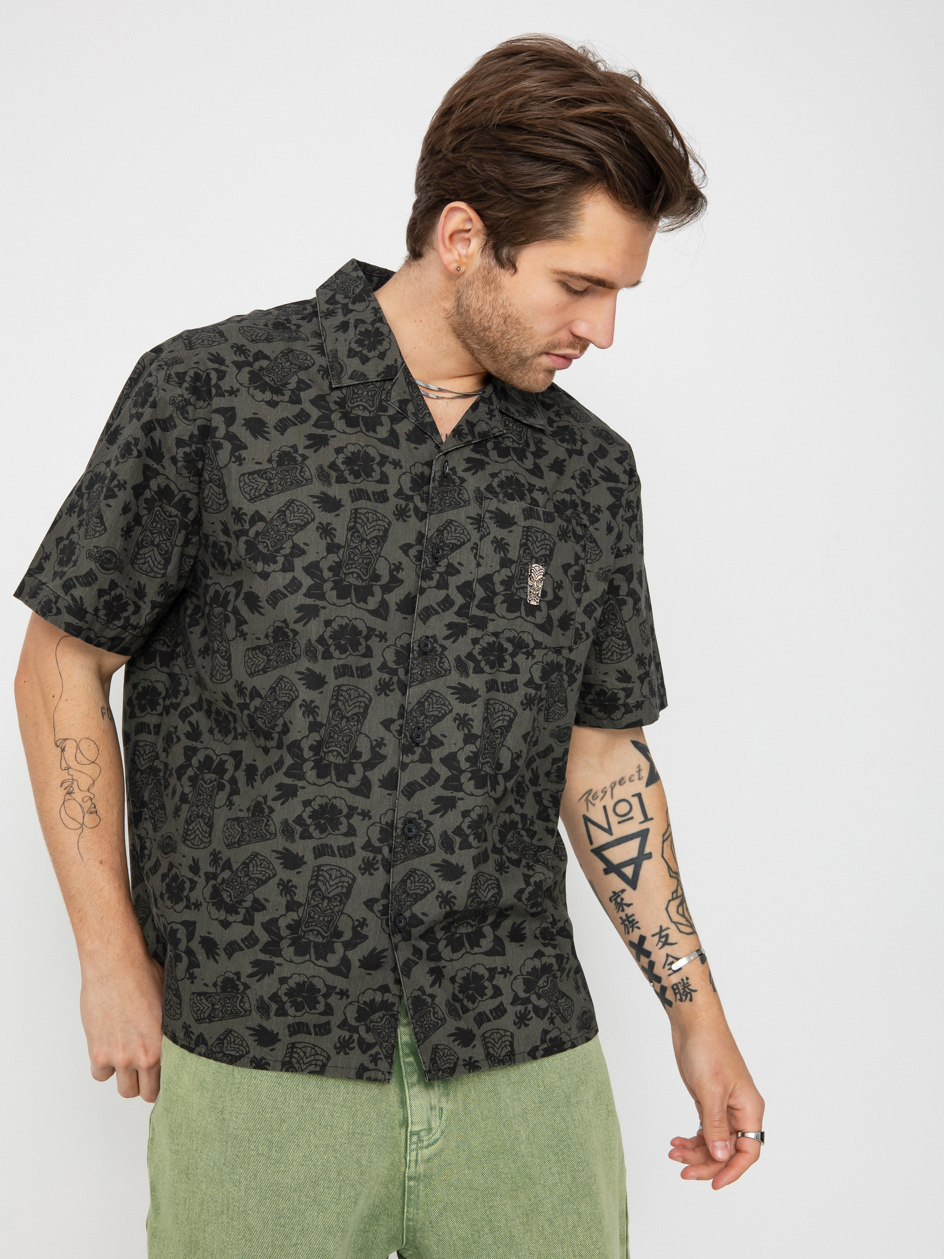 Koszula Santa Cruz Roskopp Voodoo Room (black)