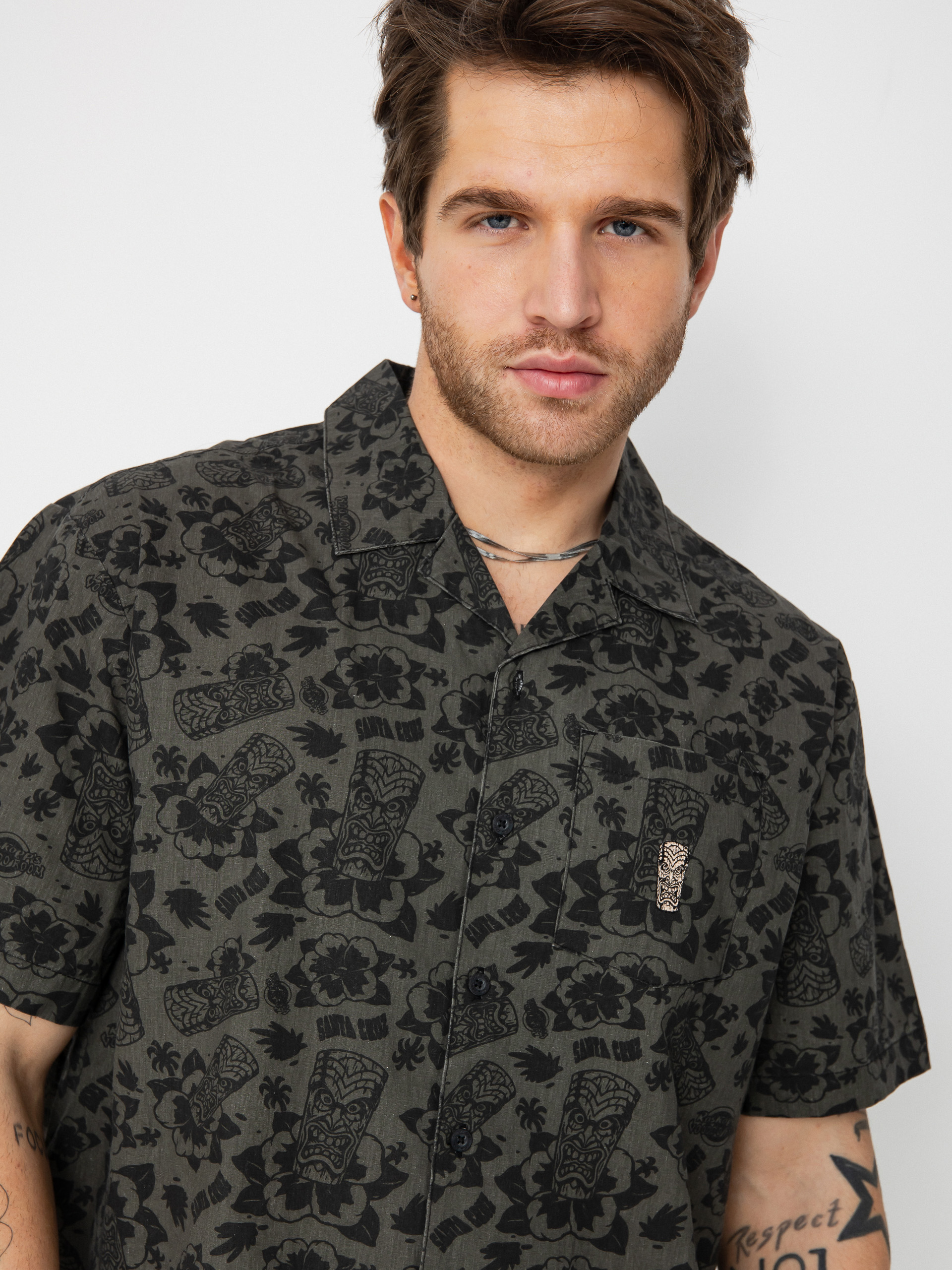 Koszula Santa Cruz Roskopp Voodoo Room (black)