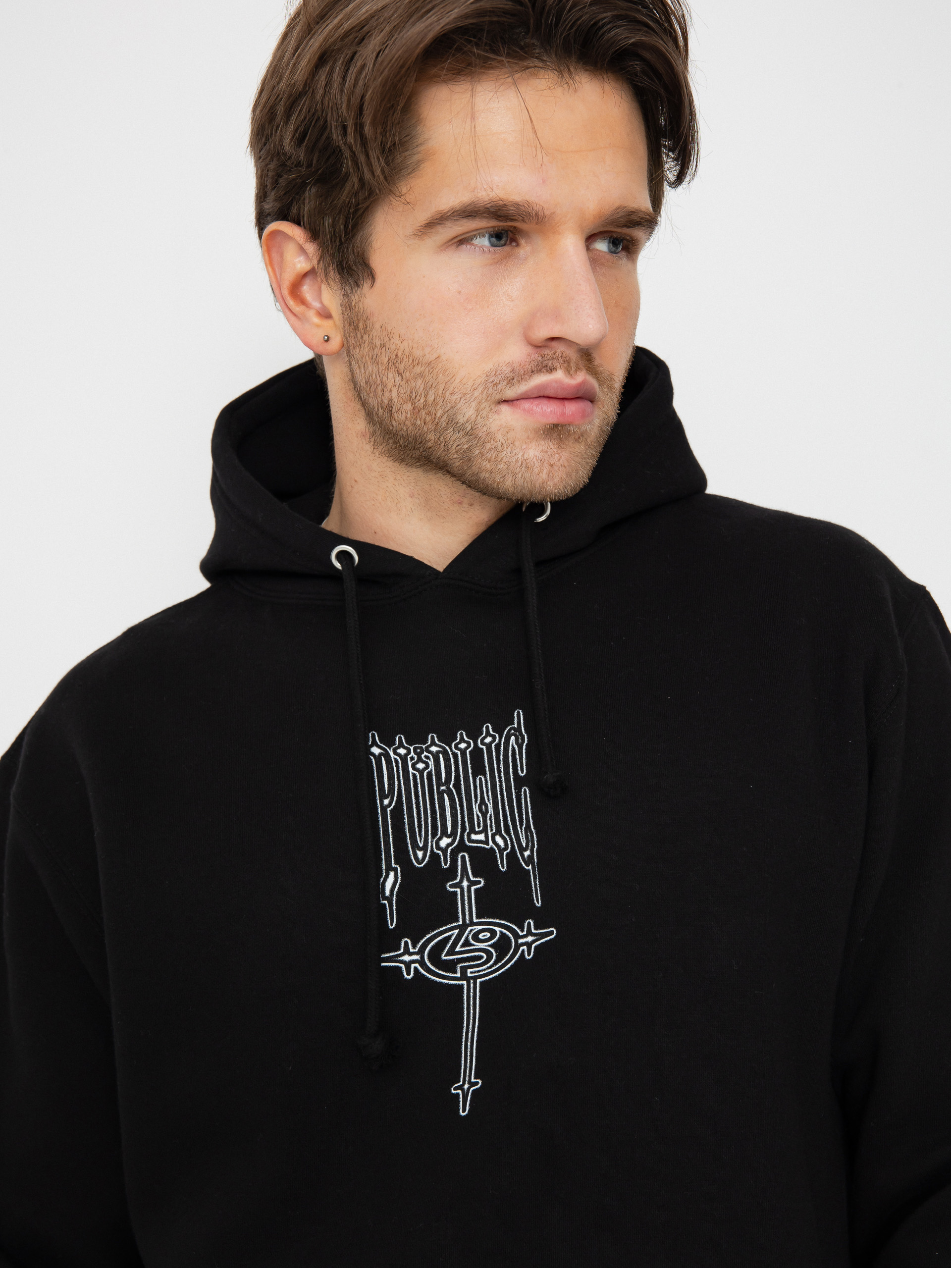 Bluza z kapturem Public Dispute HD (back)