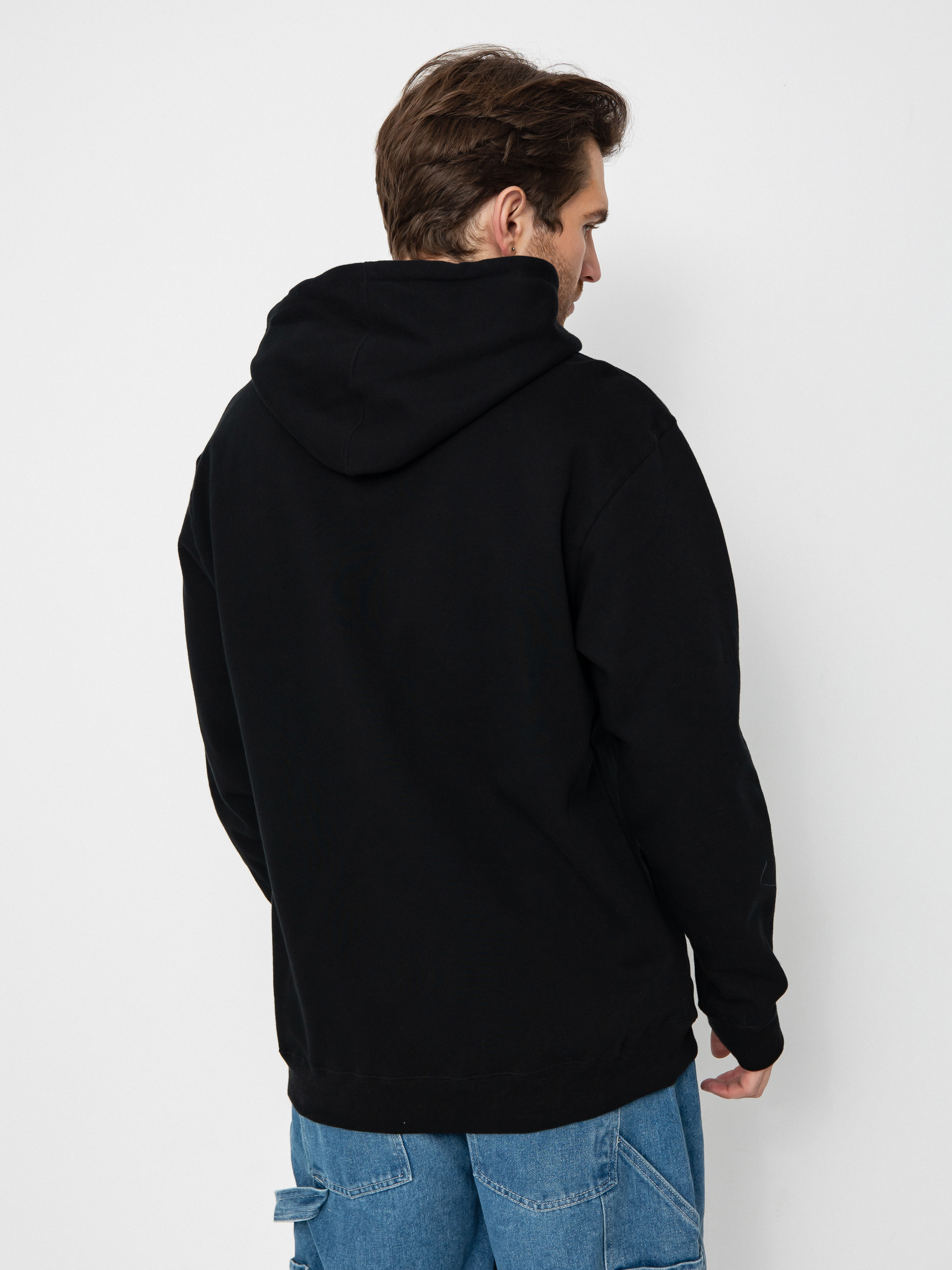 Bluza z kapturem Spitfire Bighead Fill HD (black/black red & white print)