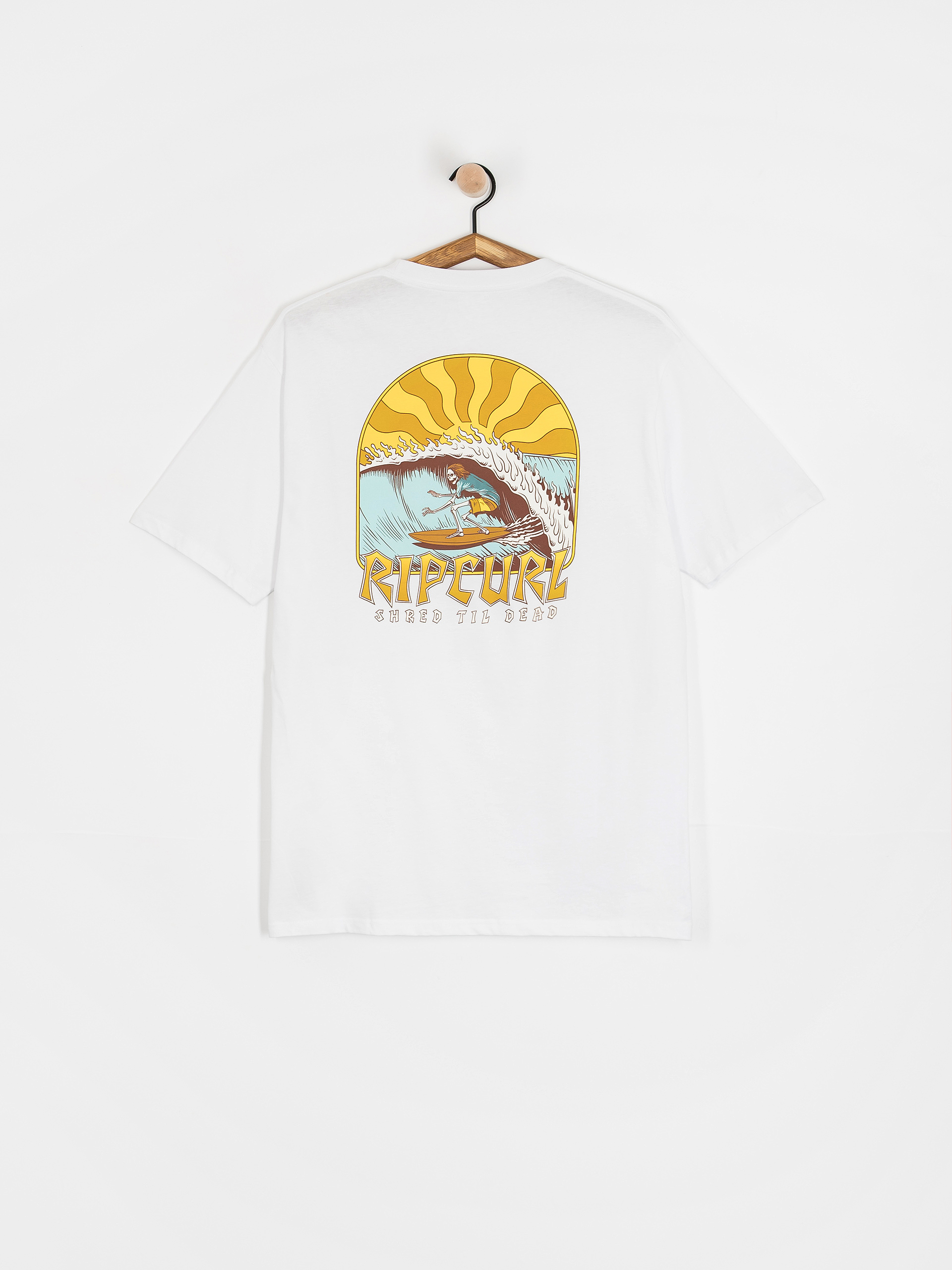T-shirt Rip Curl Shred Til (white)