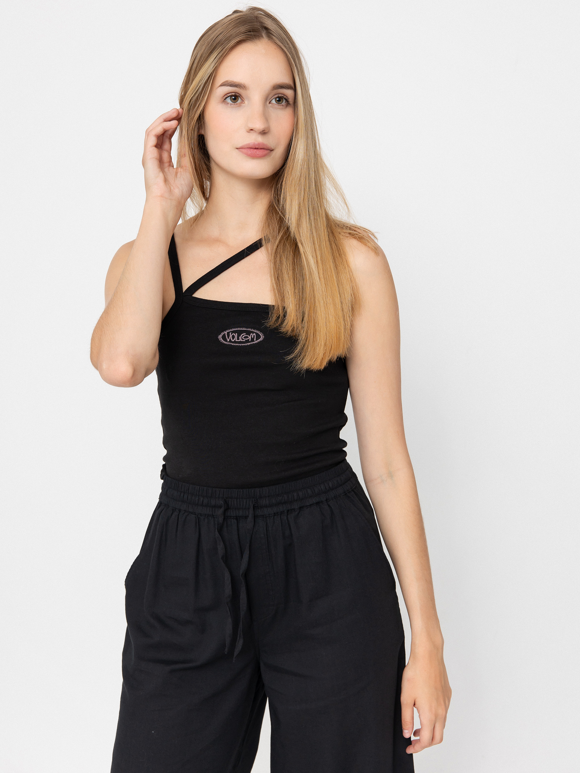 Top Volcom Stonezone Cami Wmn (black)