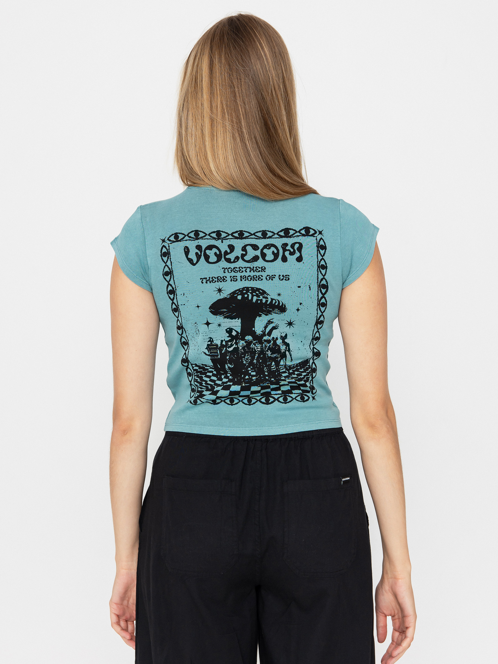 T-shirt Volcom Fa F Rygalski Baby Wmn (teal)