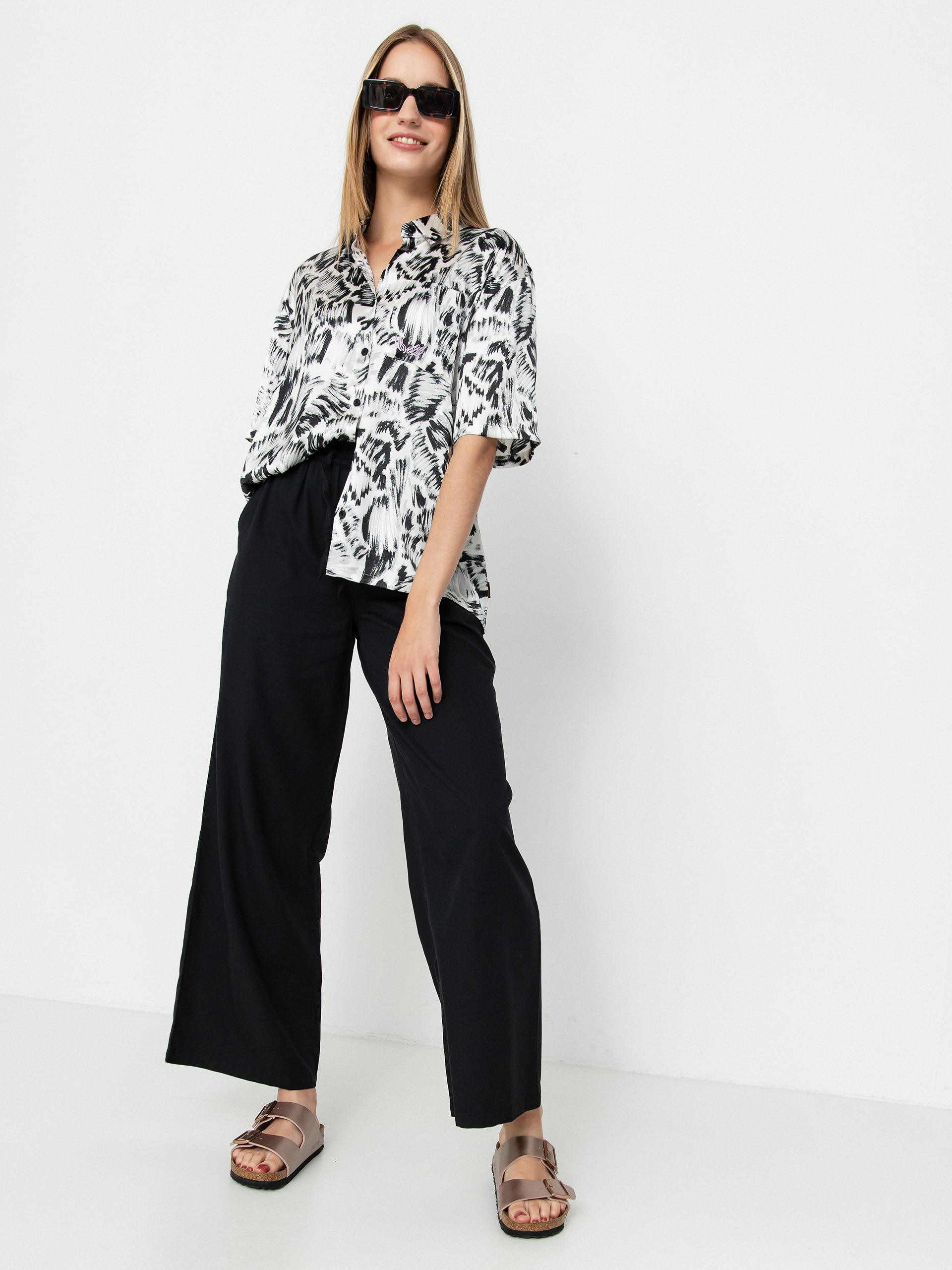 Koszula Volcom Fa Alix Wmn (black white)