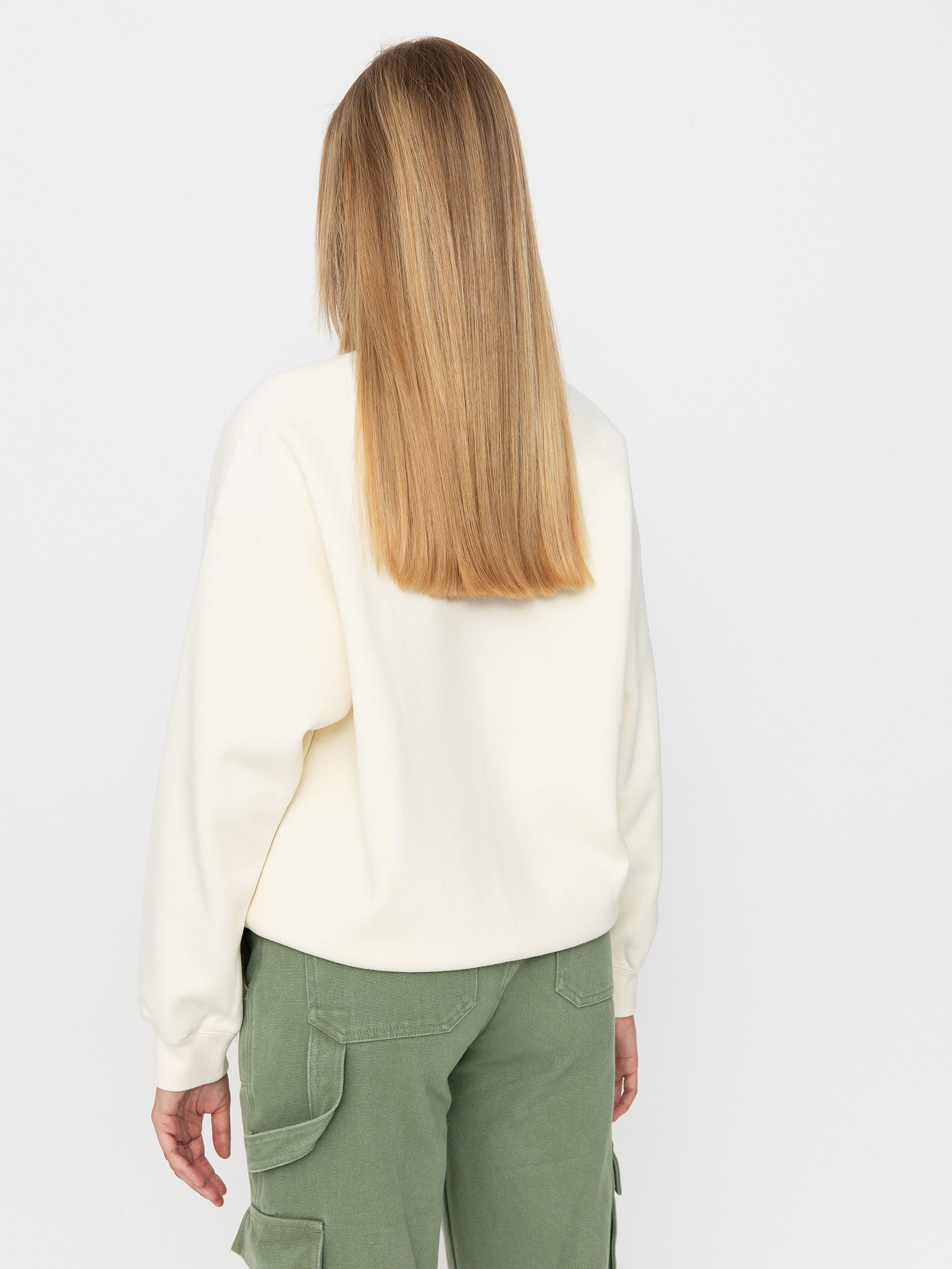 Bluza OBEY Int Crew (unbleached)