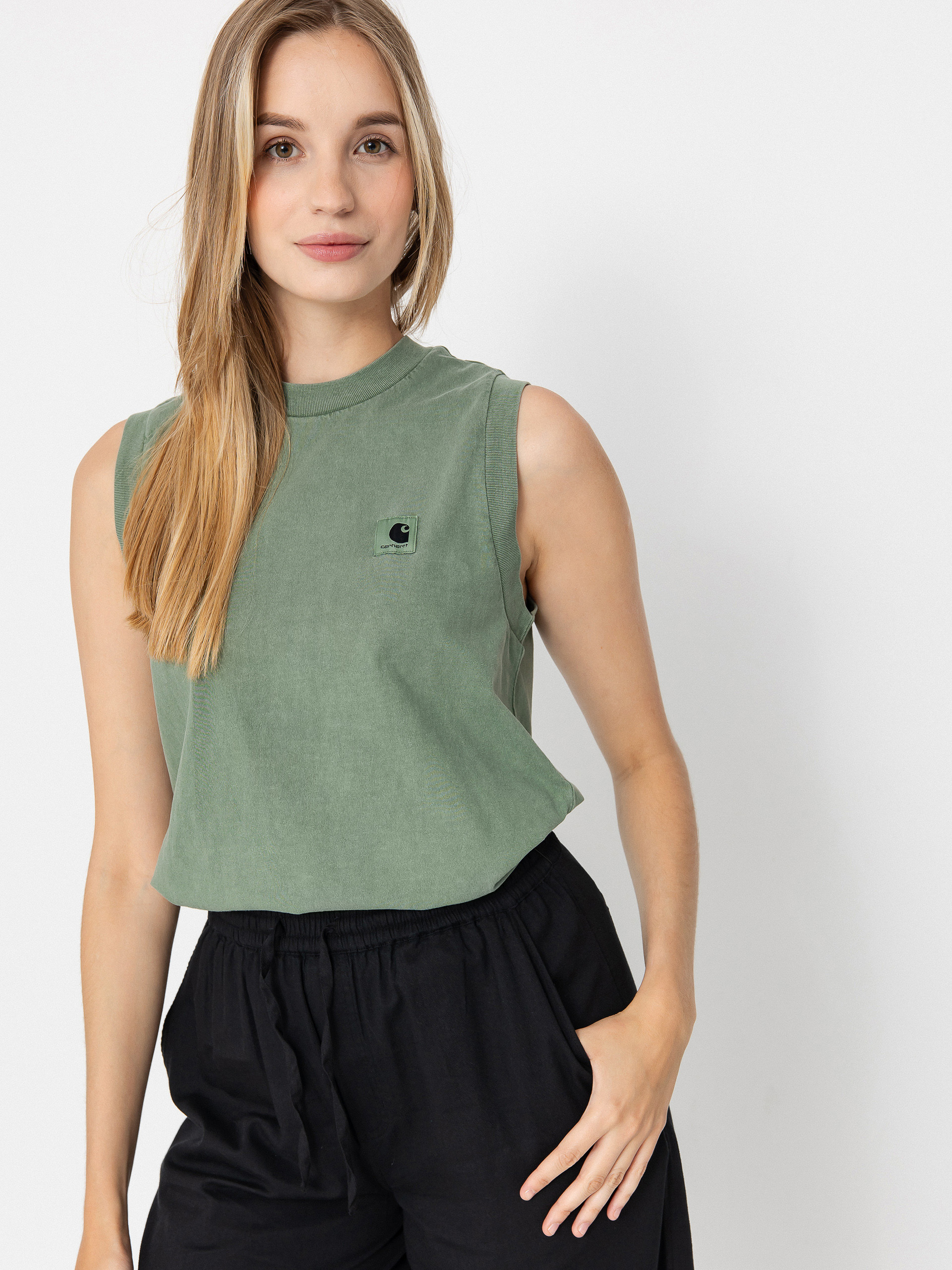 T-shirt Carhartt WIP Nelson Wmn (park)