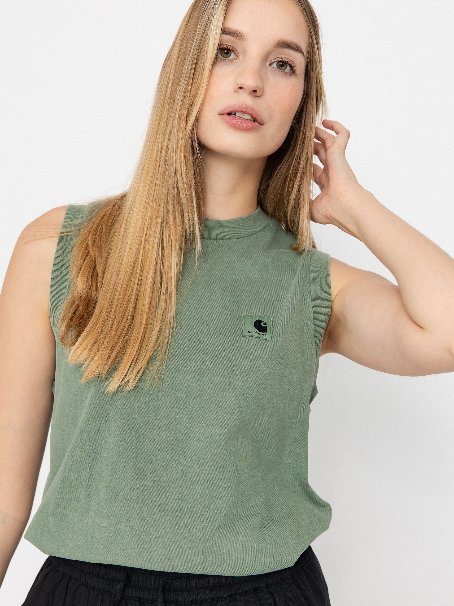 T-shirt Carhartt WIP Nelson Wmn (park)