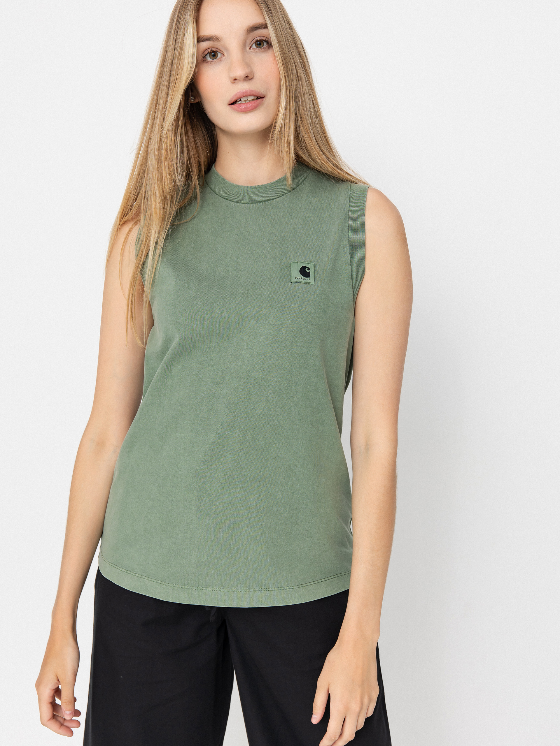 T-shirt Carhartt WIP Nelson Wmn (park)