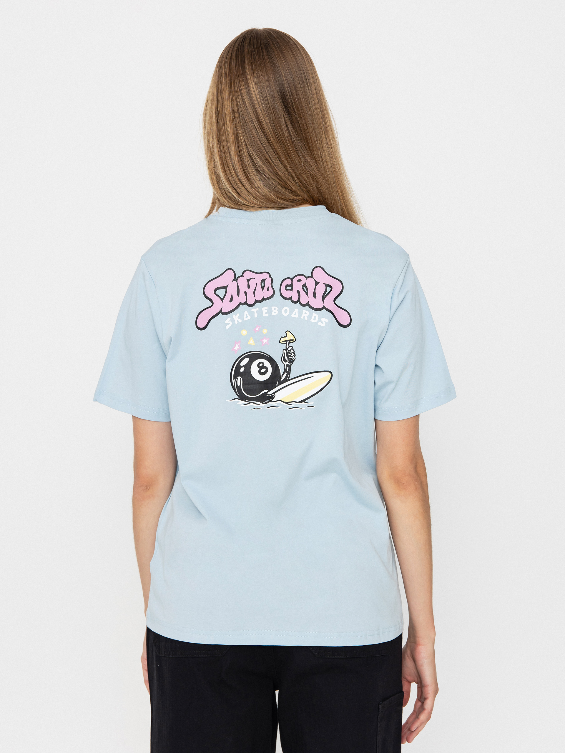T-shirt Santa Cruz Winkowski 8Baller Surf Wmn (fresh blue)