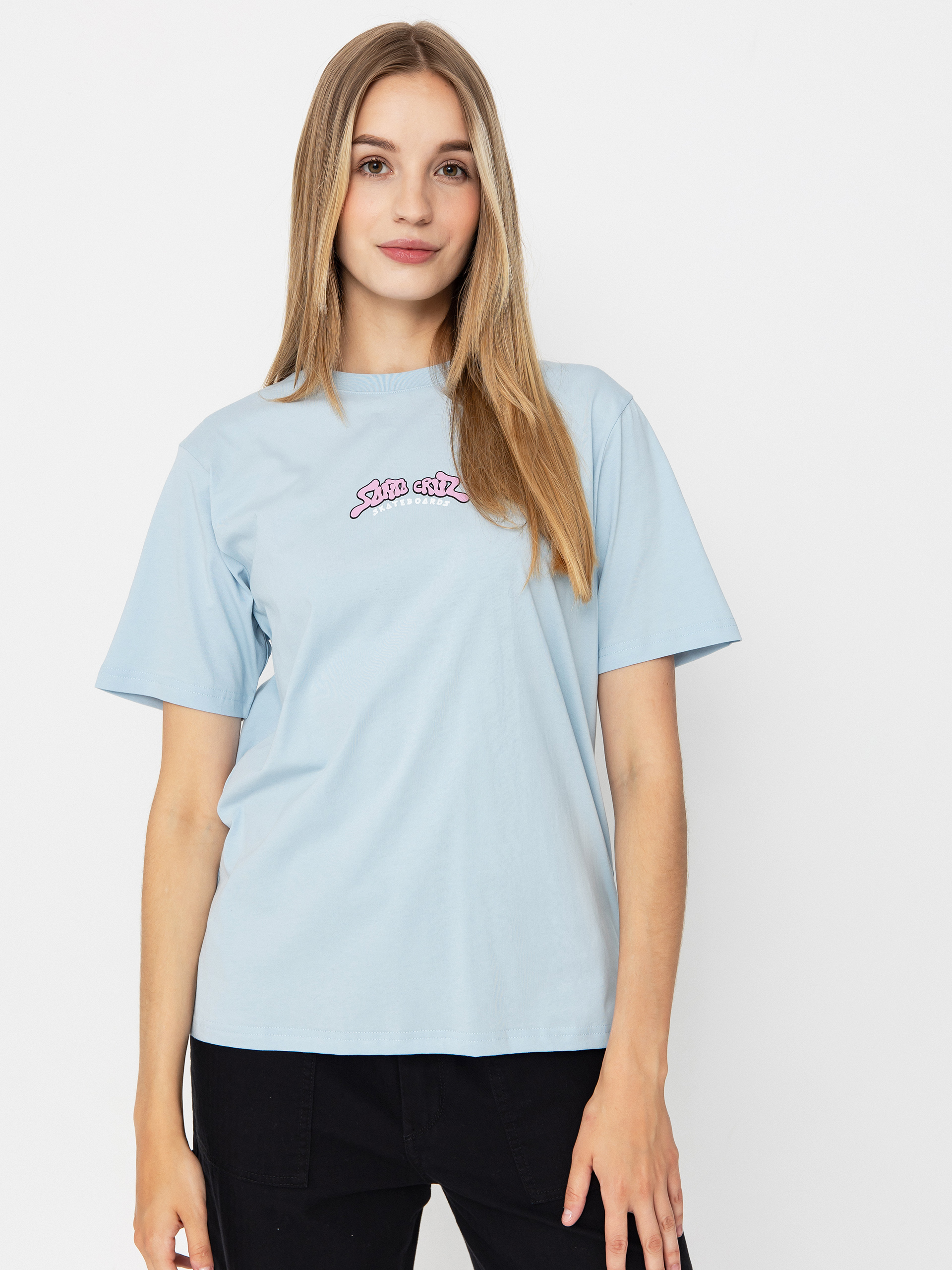 T-shirt Santa Cruz Winkowski 8Baller Surf Wmn (fresh blue)