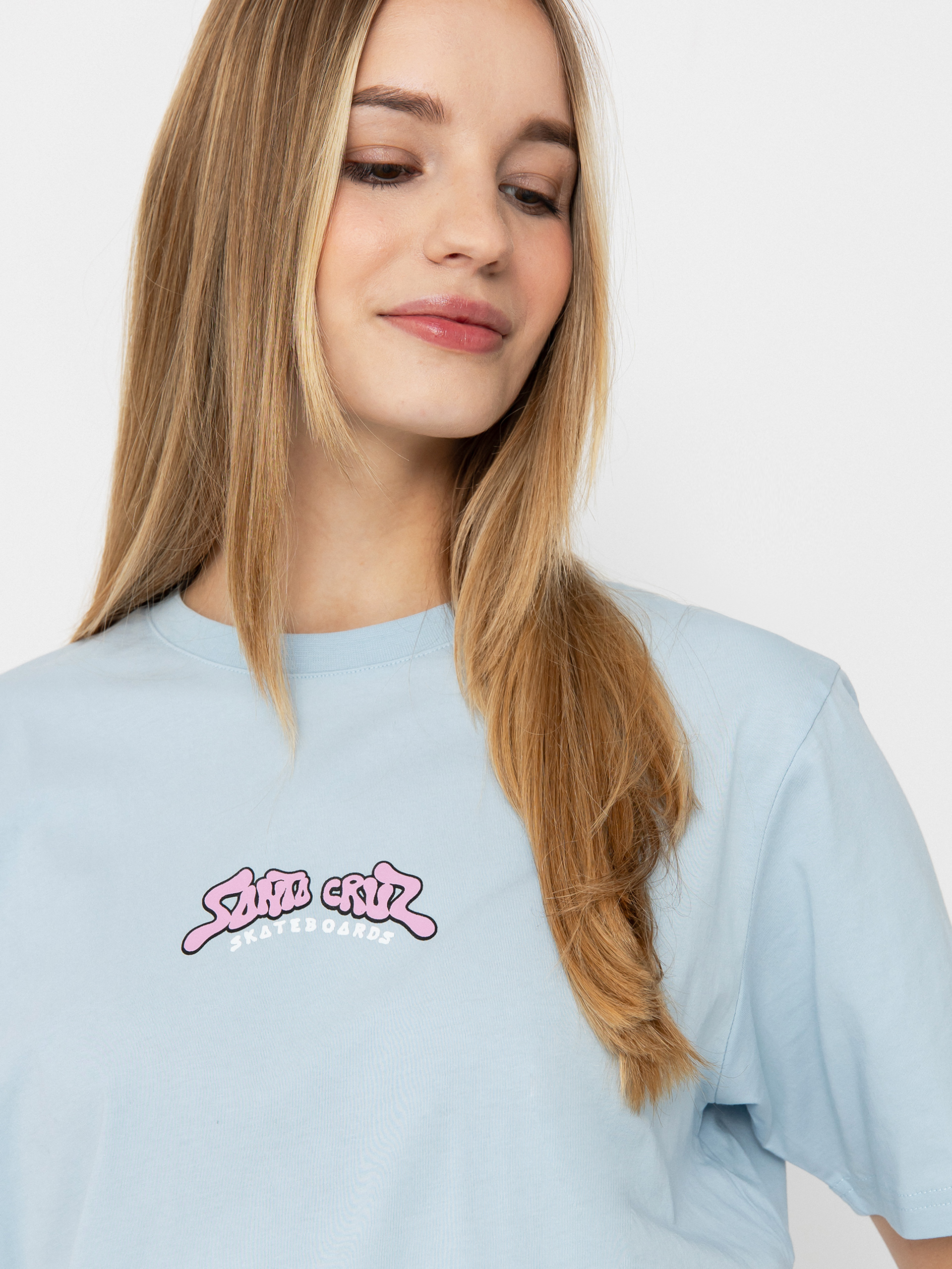 T-shirt Santa Cruz Winkowski 8Baller Surf Wmn (fresh blue)