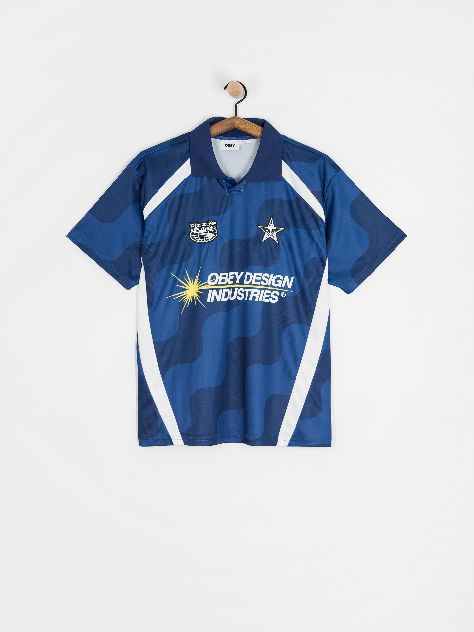 T-shirt OBEY Soccer Jersey (blue multi)