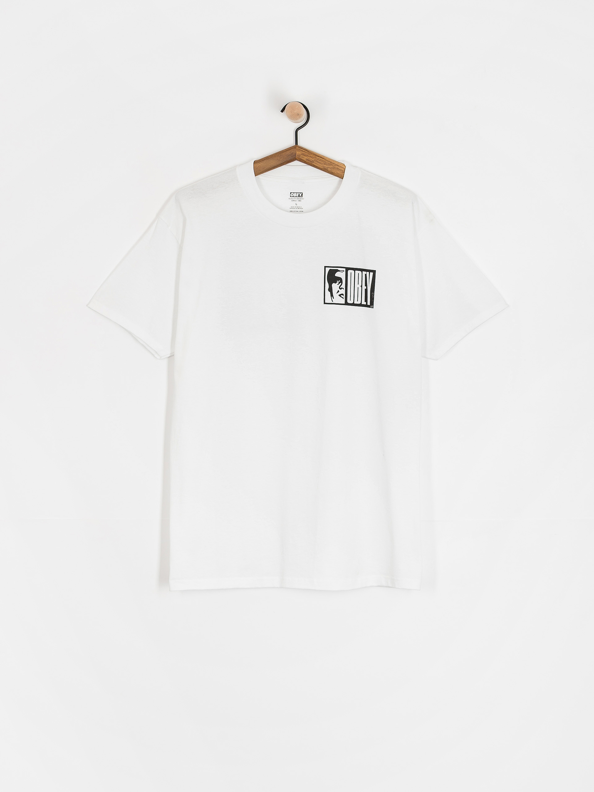 T-shirt OBEY Half Icon (white)