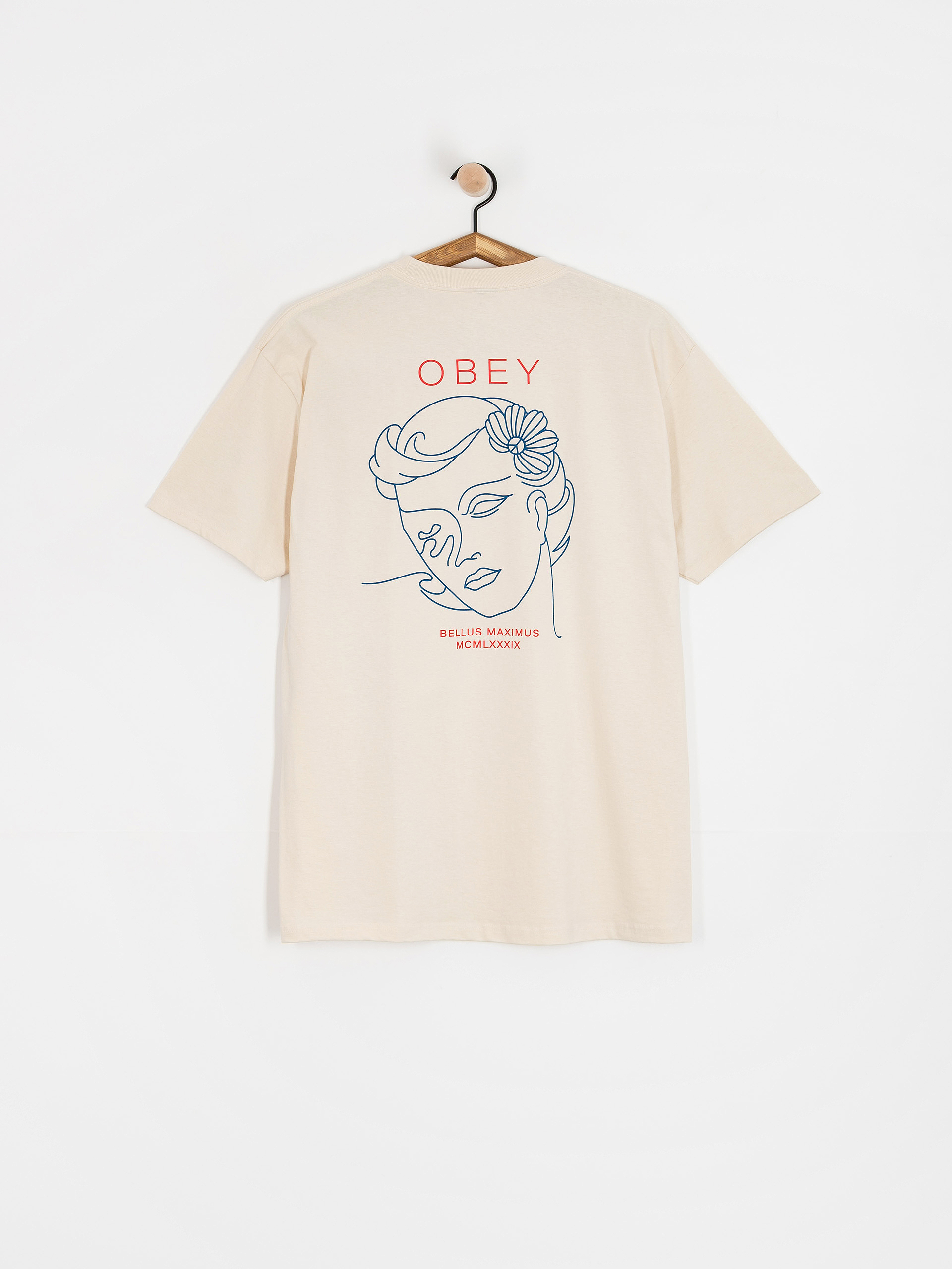 T-shirt OBEY Bella Maximus (cream)
