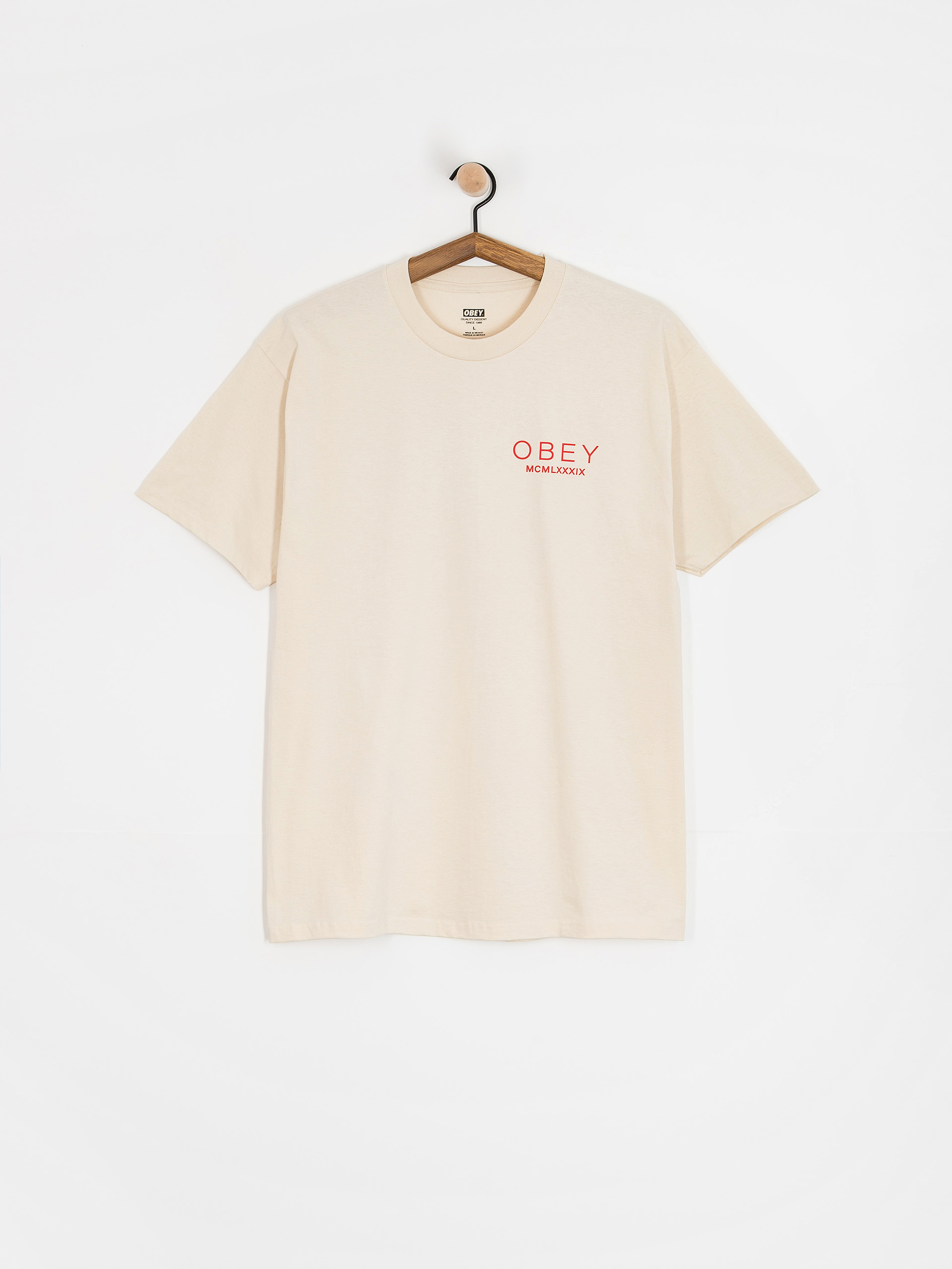 T-shirt OBEY Bella Maximus (cream)