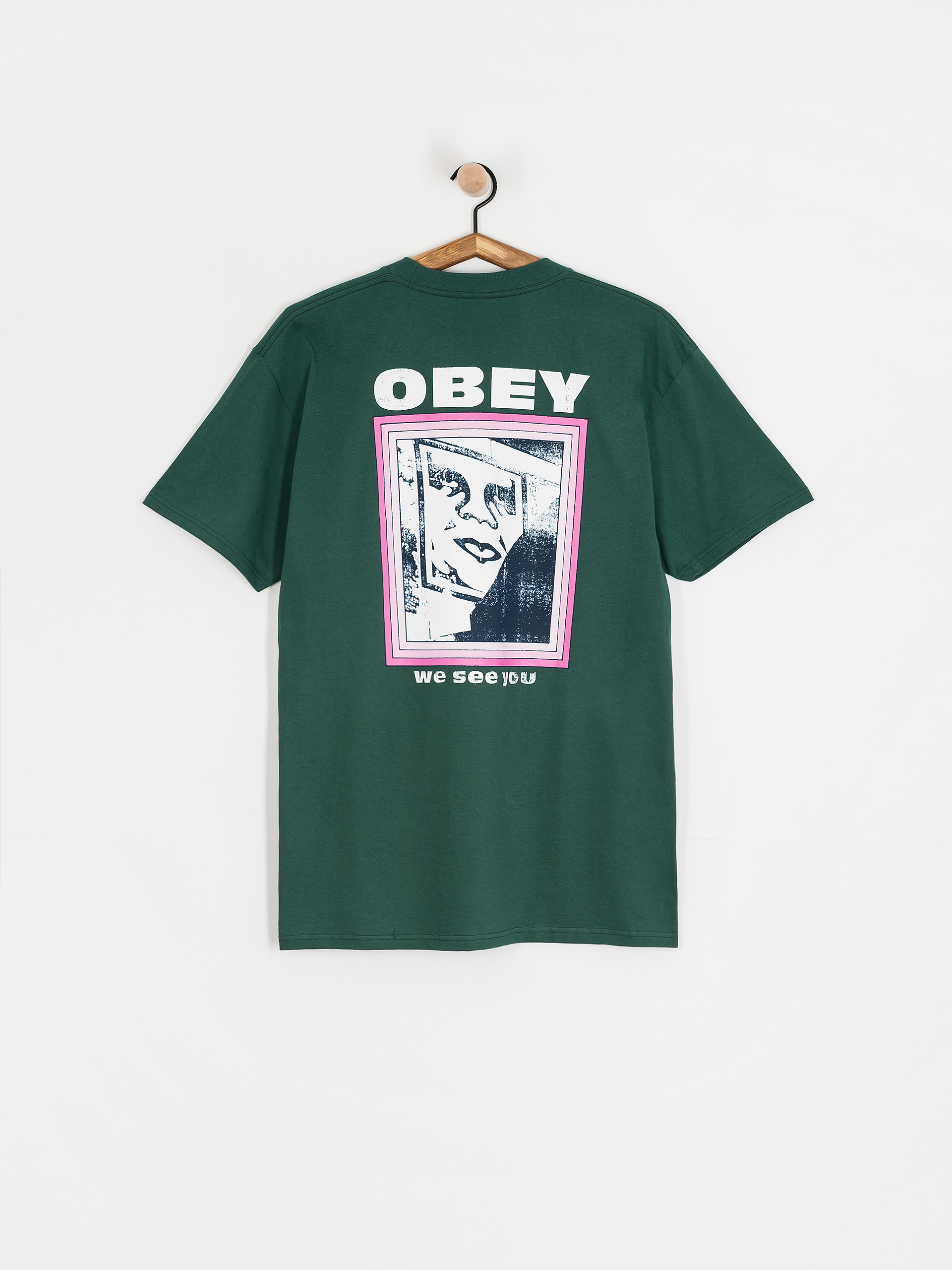 T-shirt OBEY We See You (rain forest)
