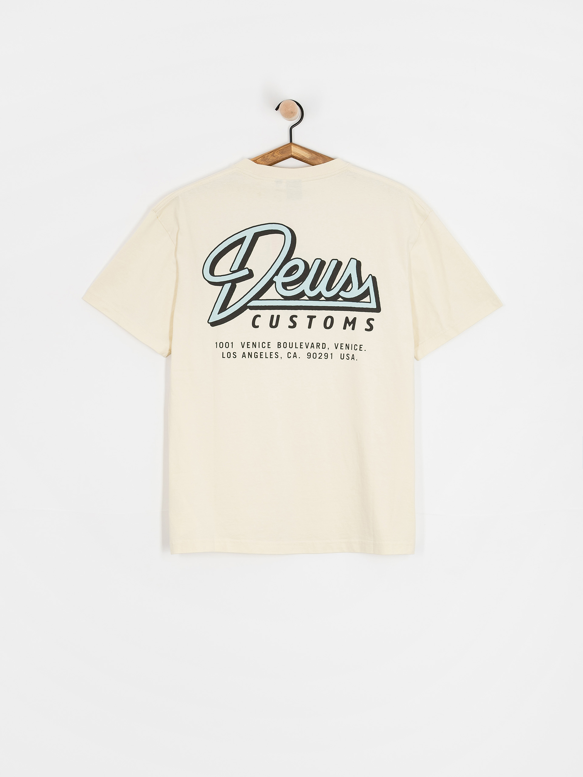 T-shirt Deus Ex Machina Conduit (dirty white)