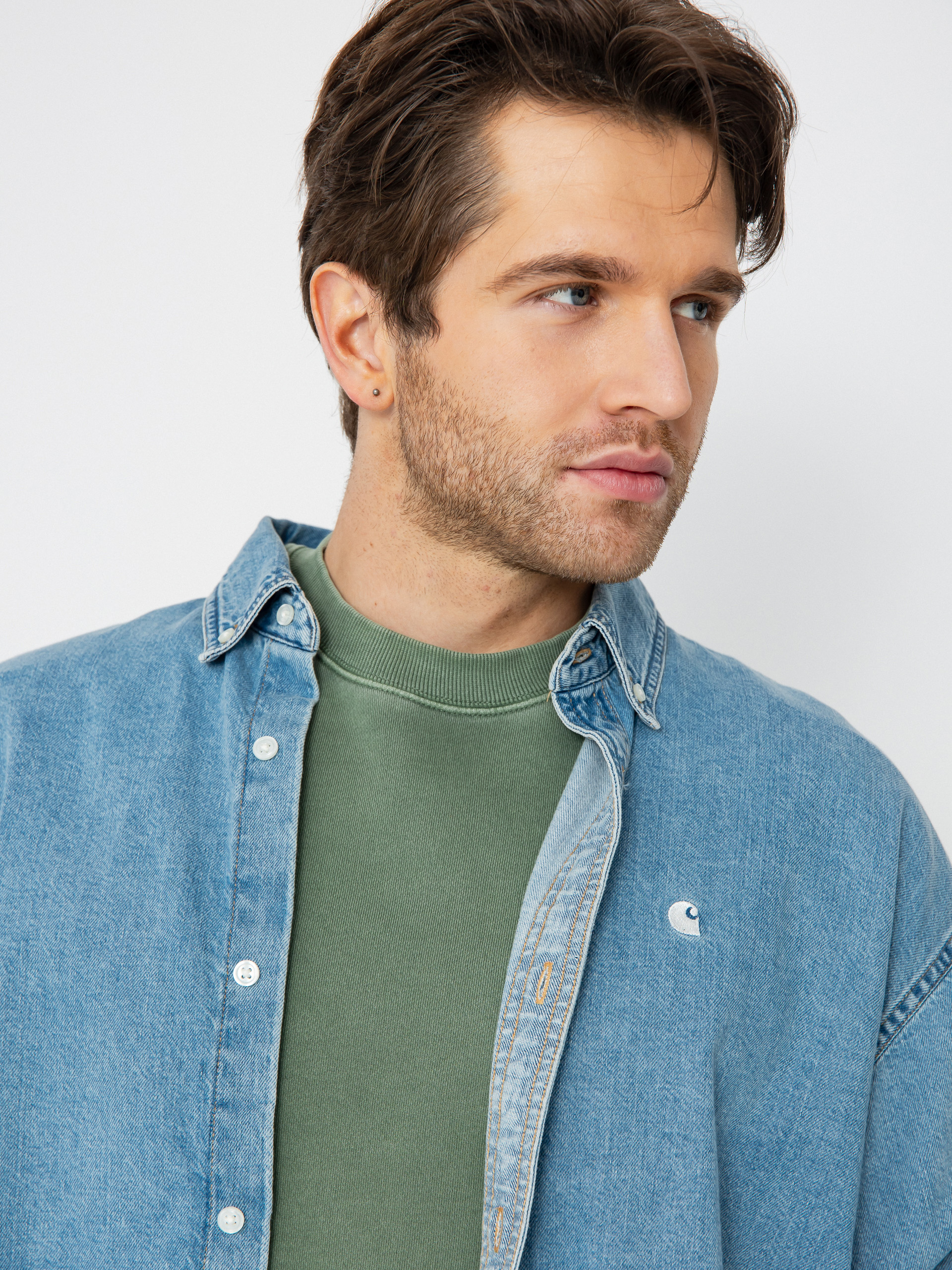 Koszula Carhartt WIP Lucas (blue)