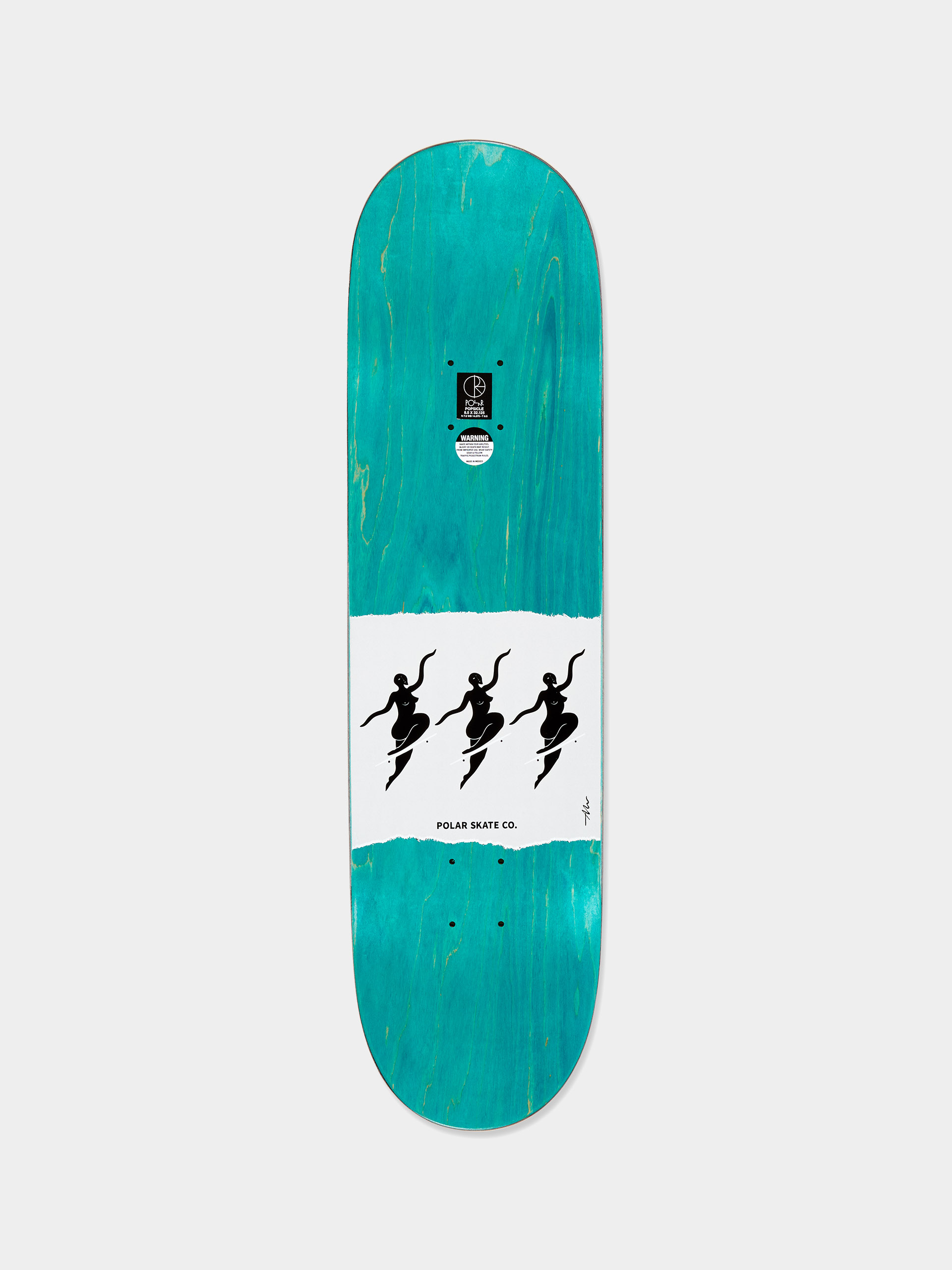 Deck Polar Skate Team Model No Complies (white)
