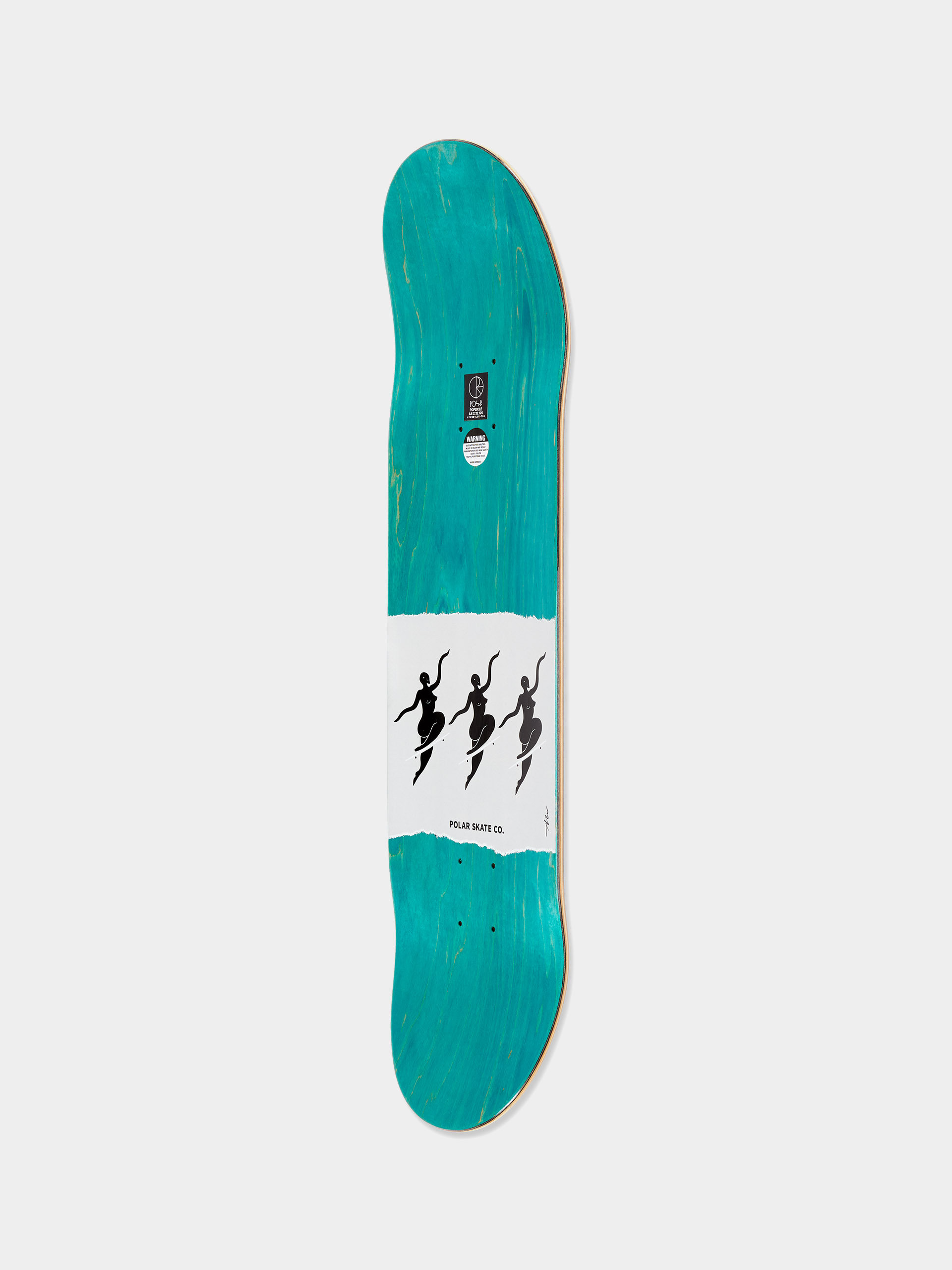 Deck Polar Skate Team Model No Complies (white)