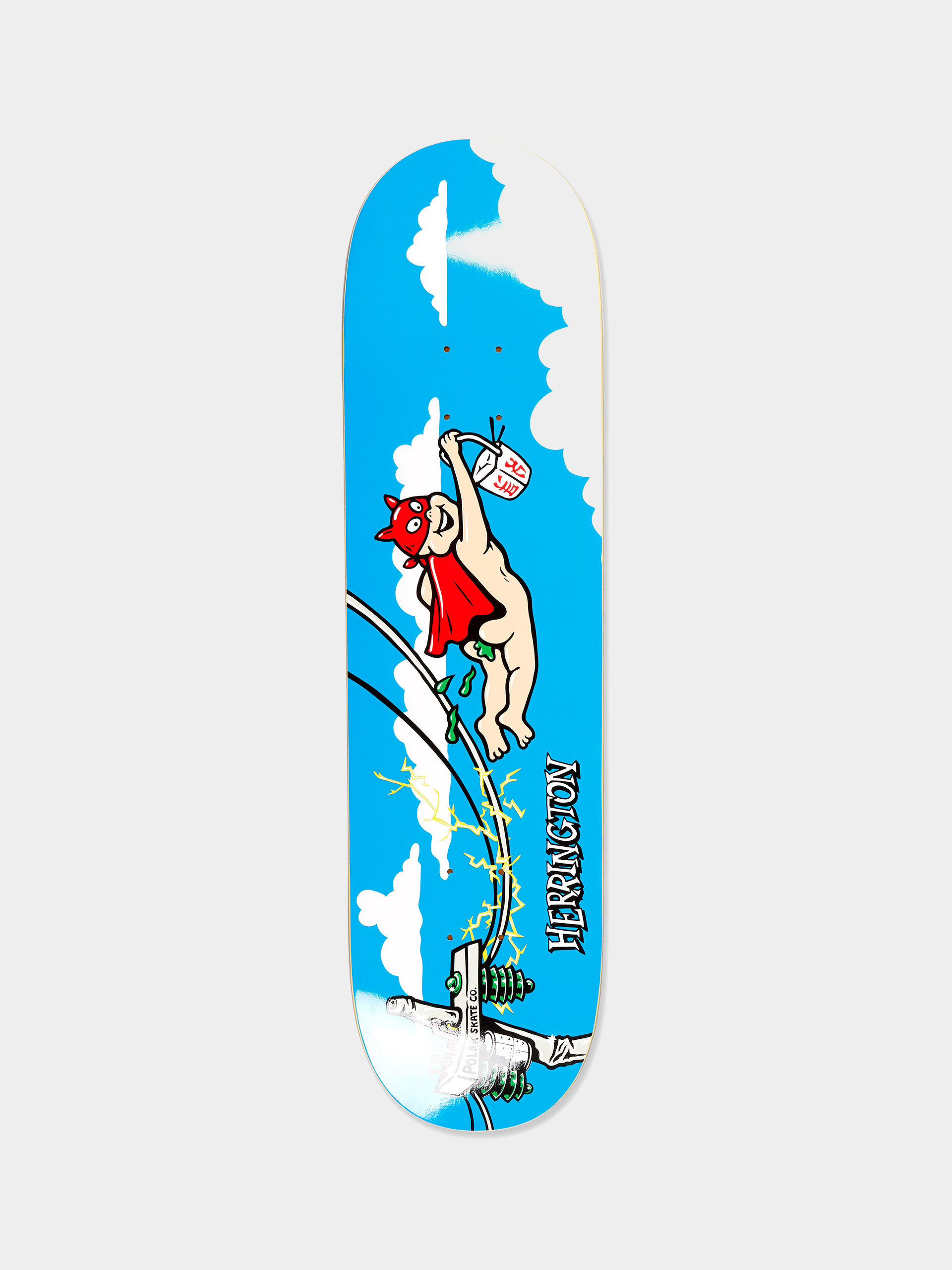 Deck Polar Skate Aaron Herrington Take Away (blue/white)