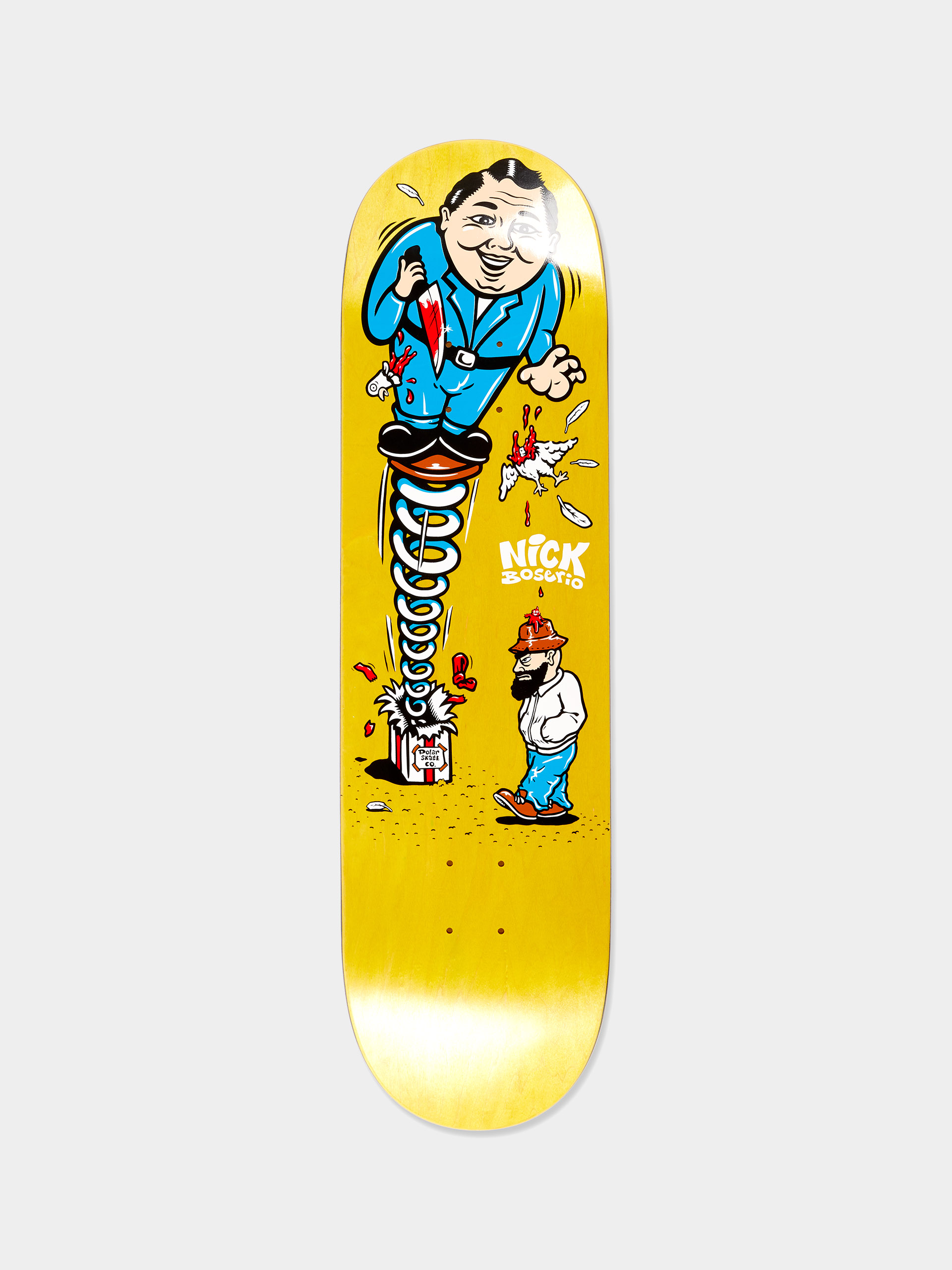 Deck Polar Skate Nick Boserio Surprise (yellow)
