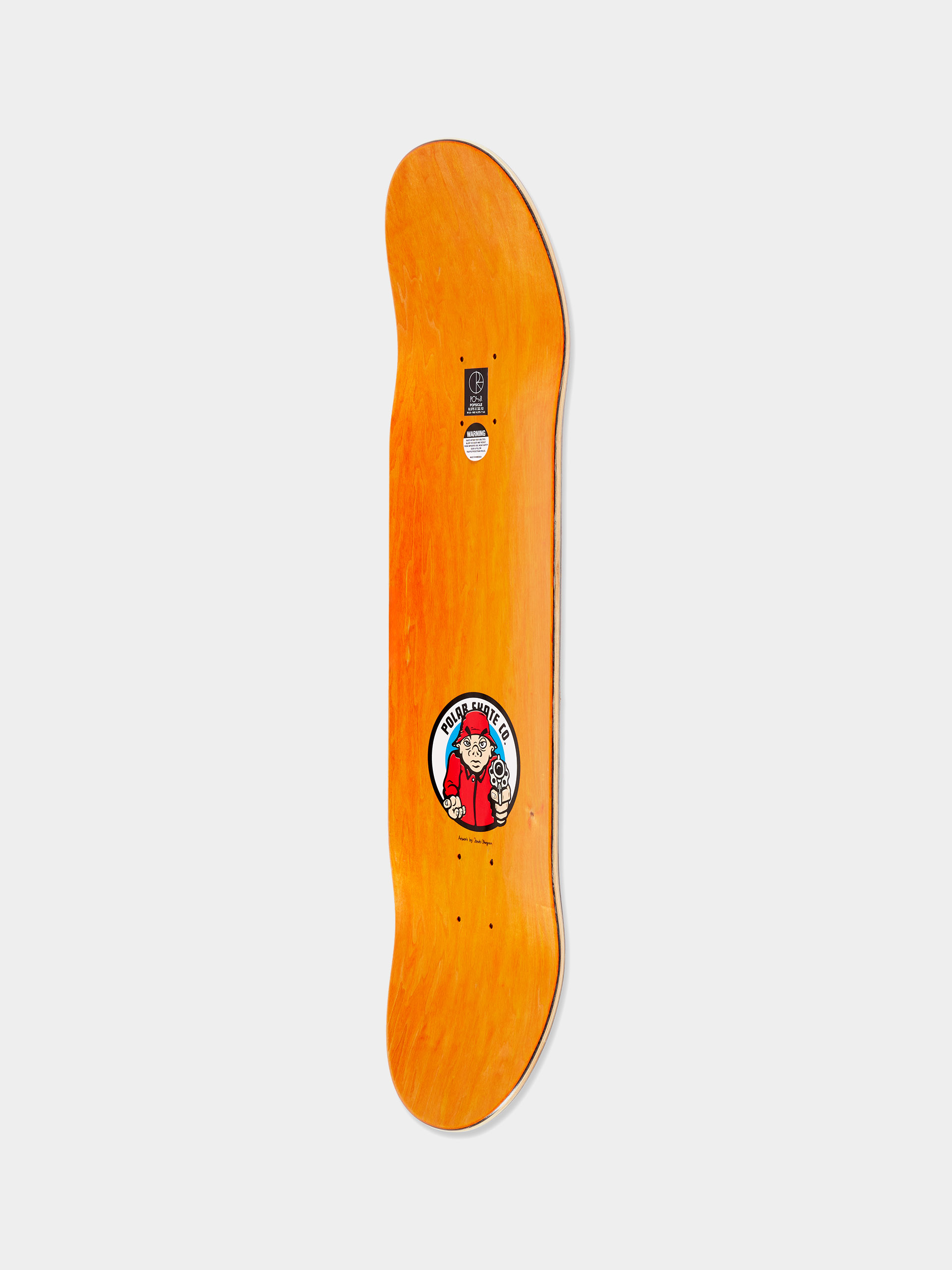Deck Polar Skate Emile Laurent High School (orange)