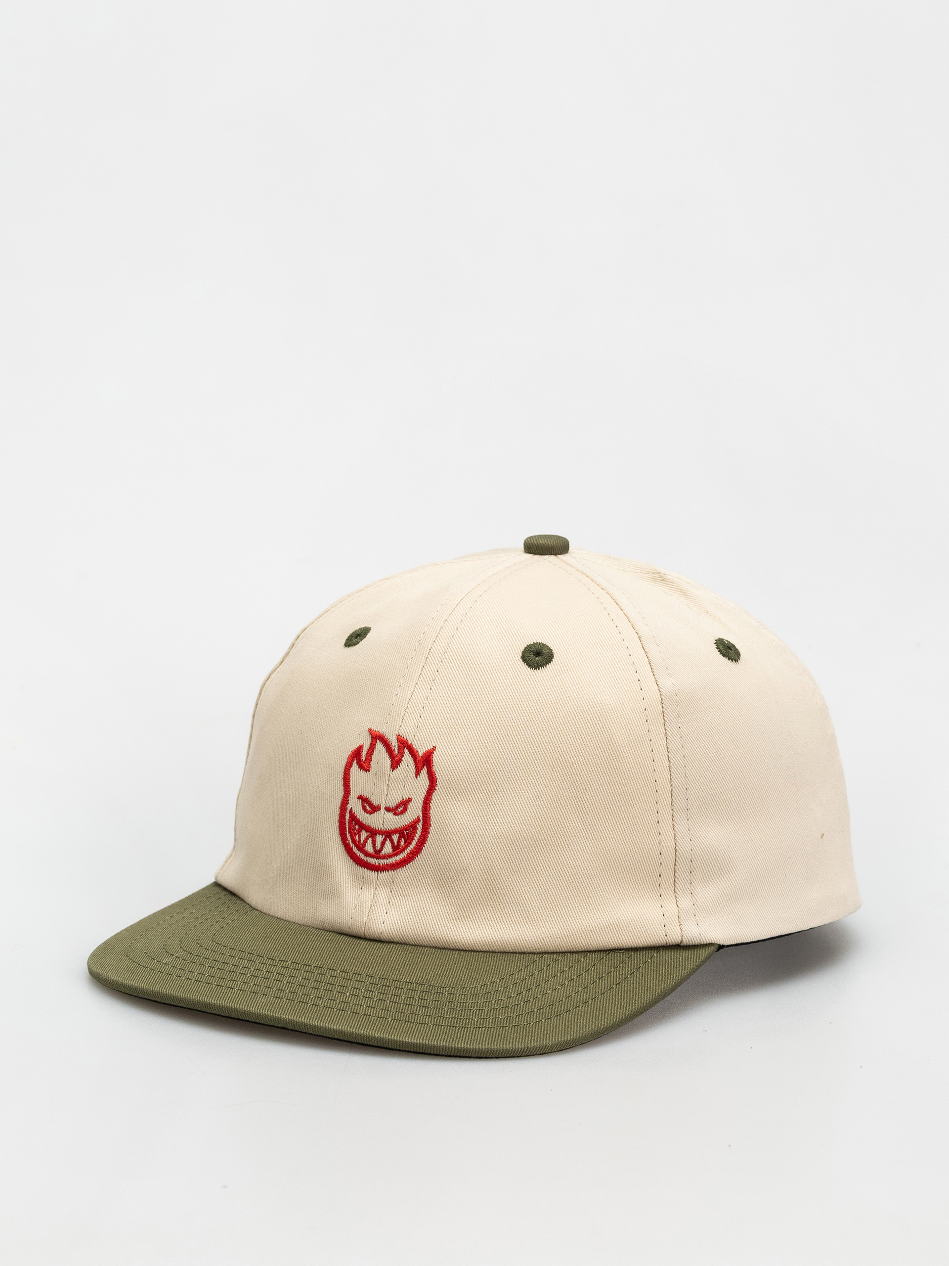 Czapka z daszkiem Spitfire Lil Bighead (natural/olive/red)