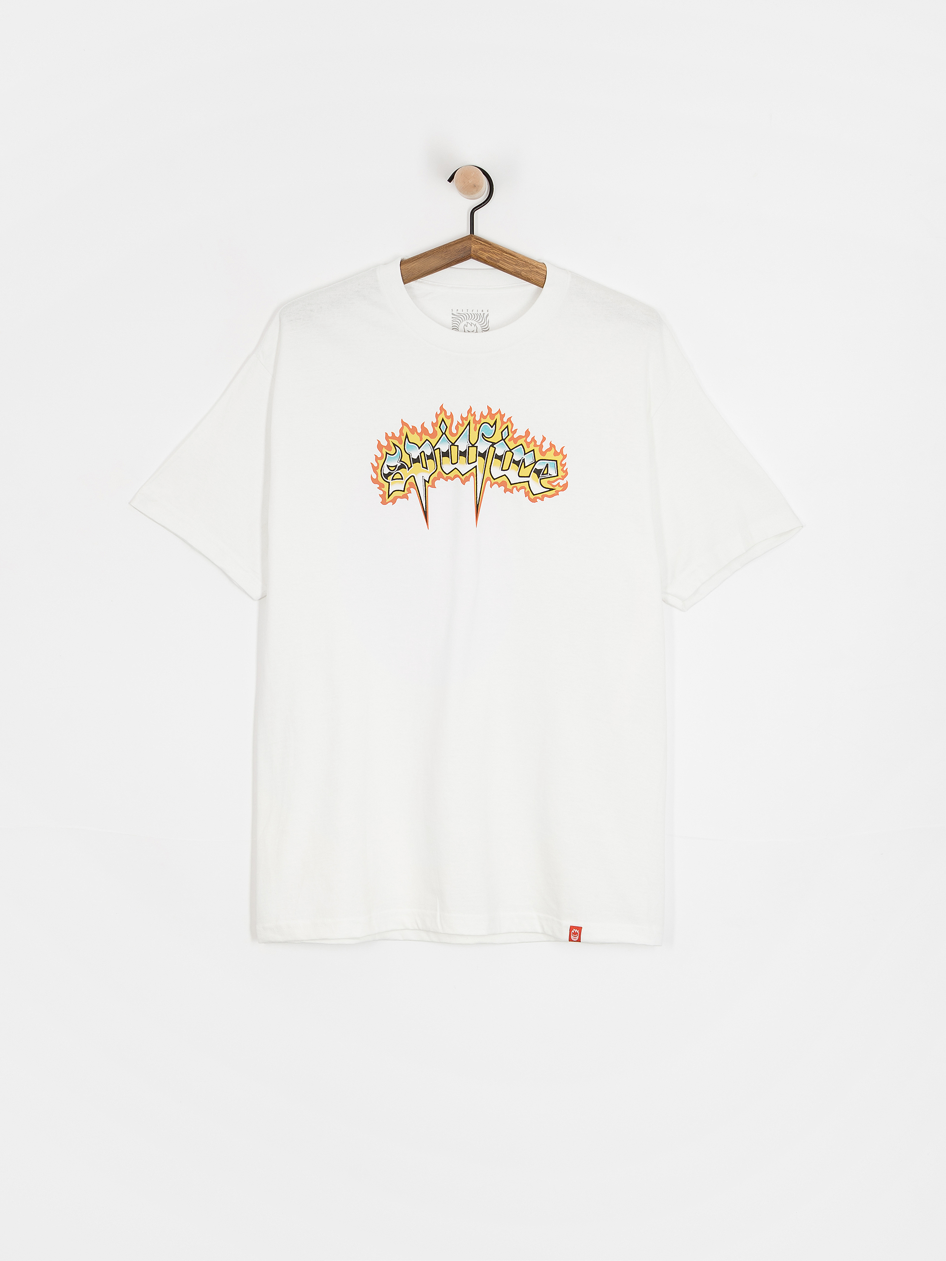 T-shirt Spitfire Chrome Venom (white w/multi color prints)