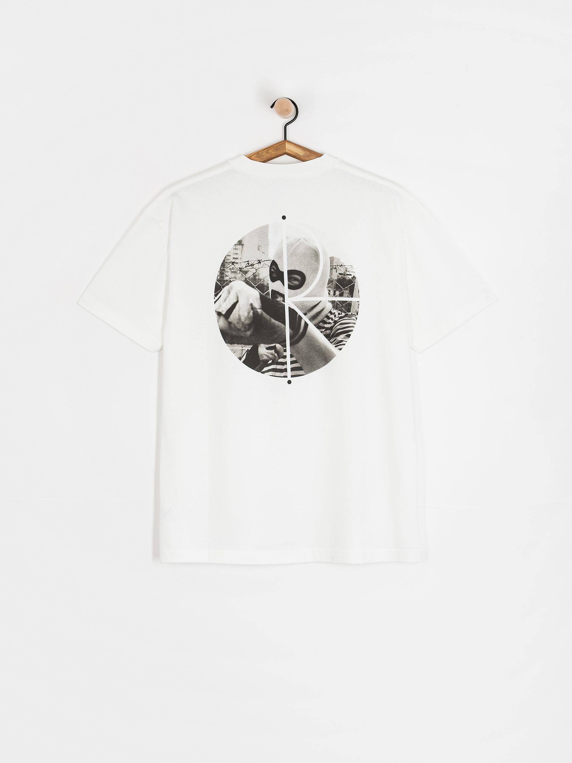T-shirt Polar Skate Fill Logo Klez (white)