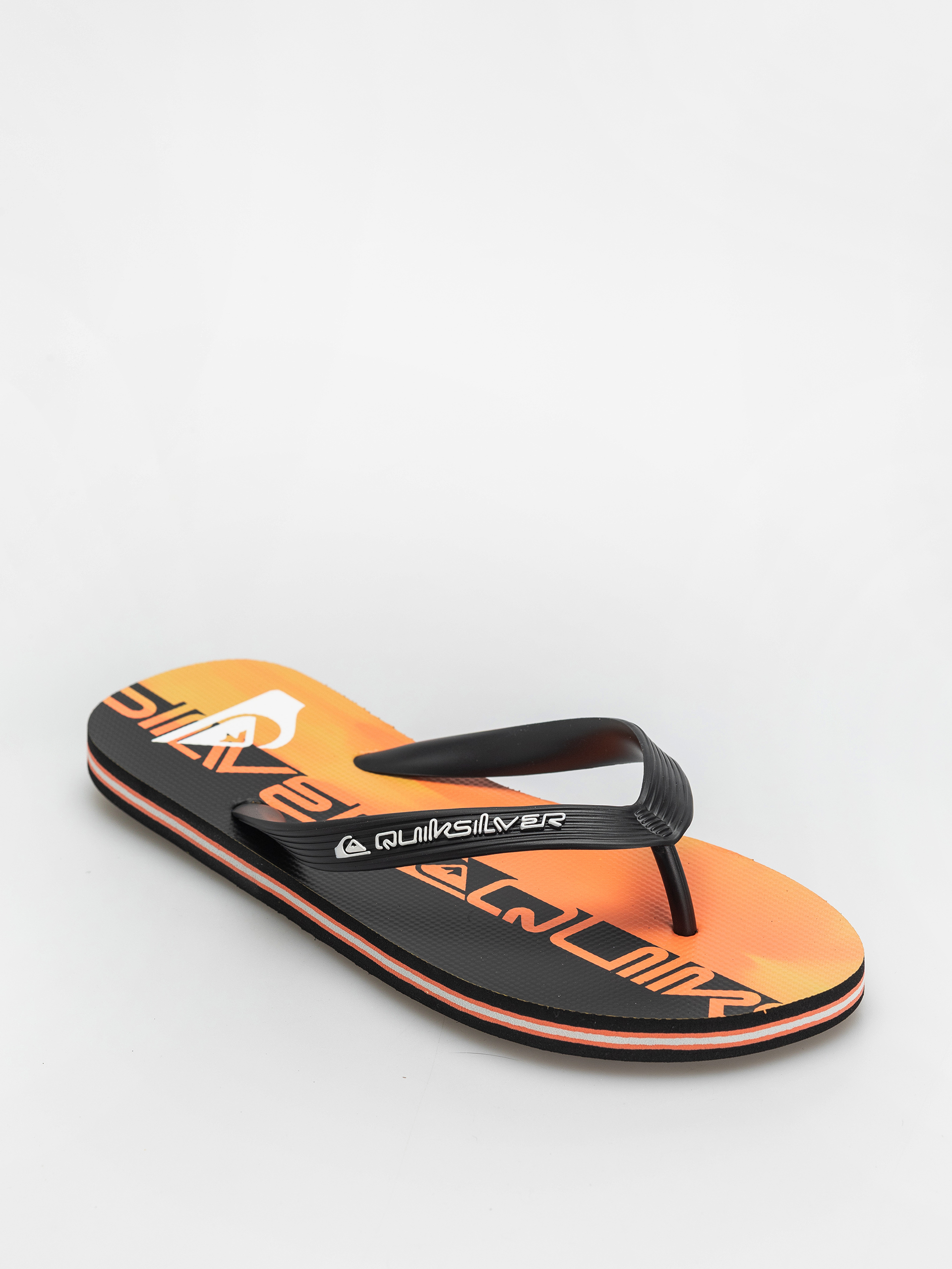 Japonki Quiksilver Molokai Art 25 (fiery coral wordblock)