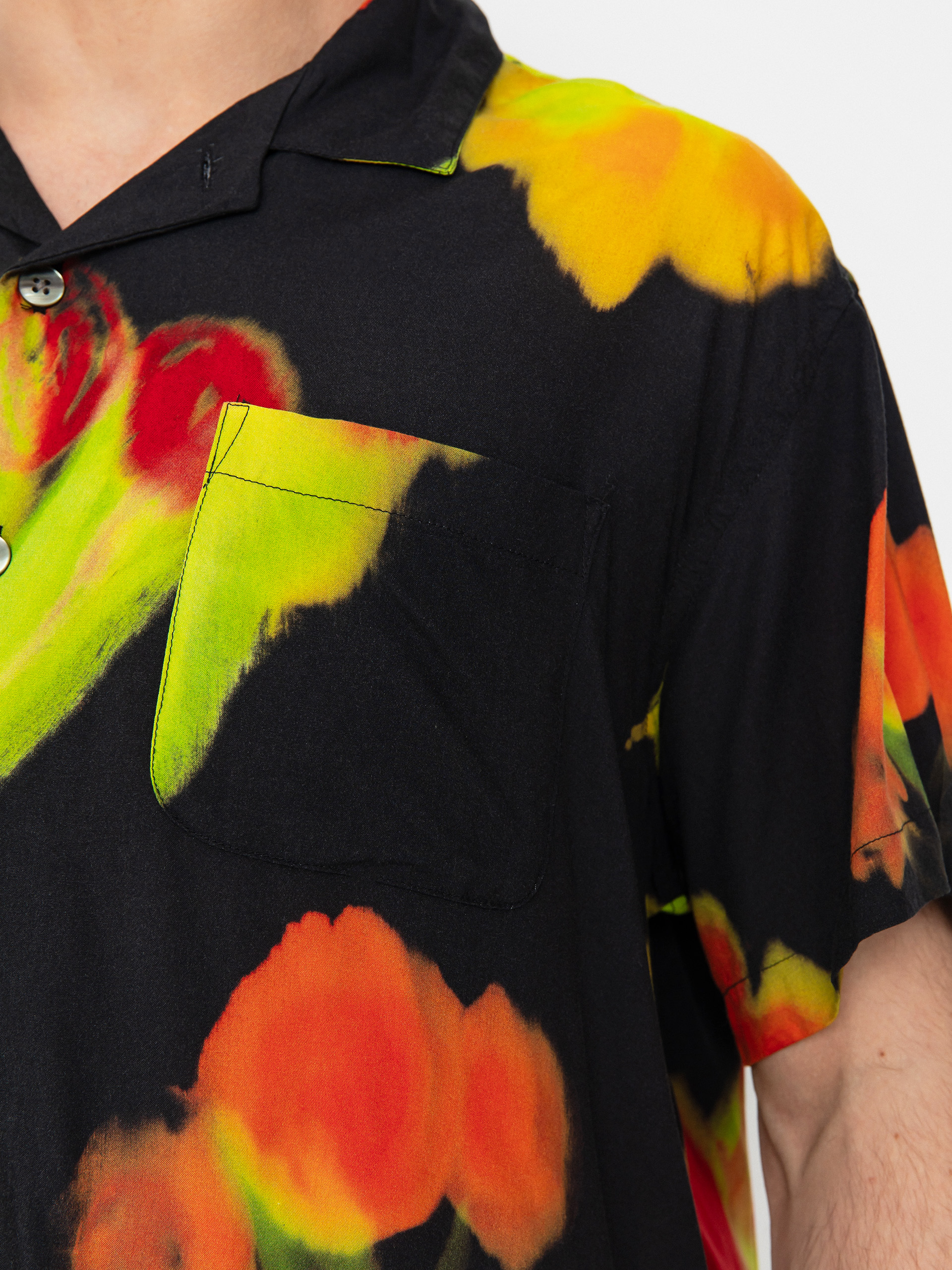 Koszula OBEY Kinney (black multi)