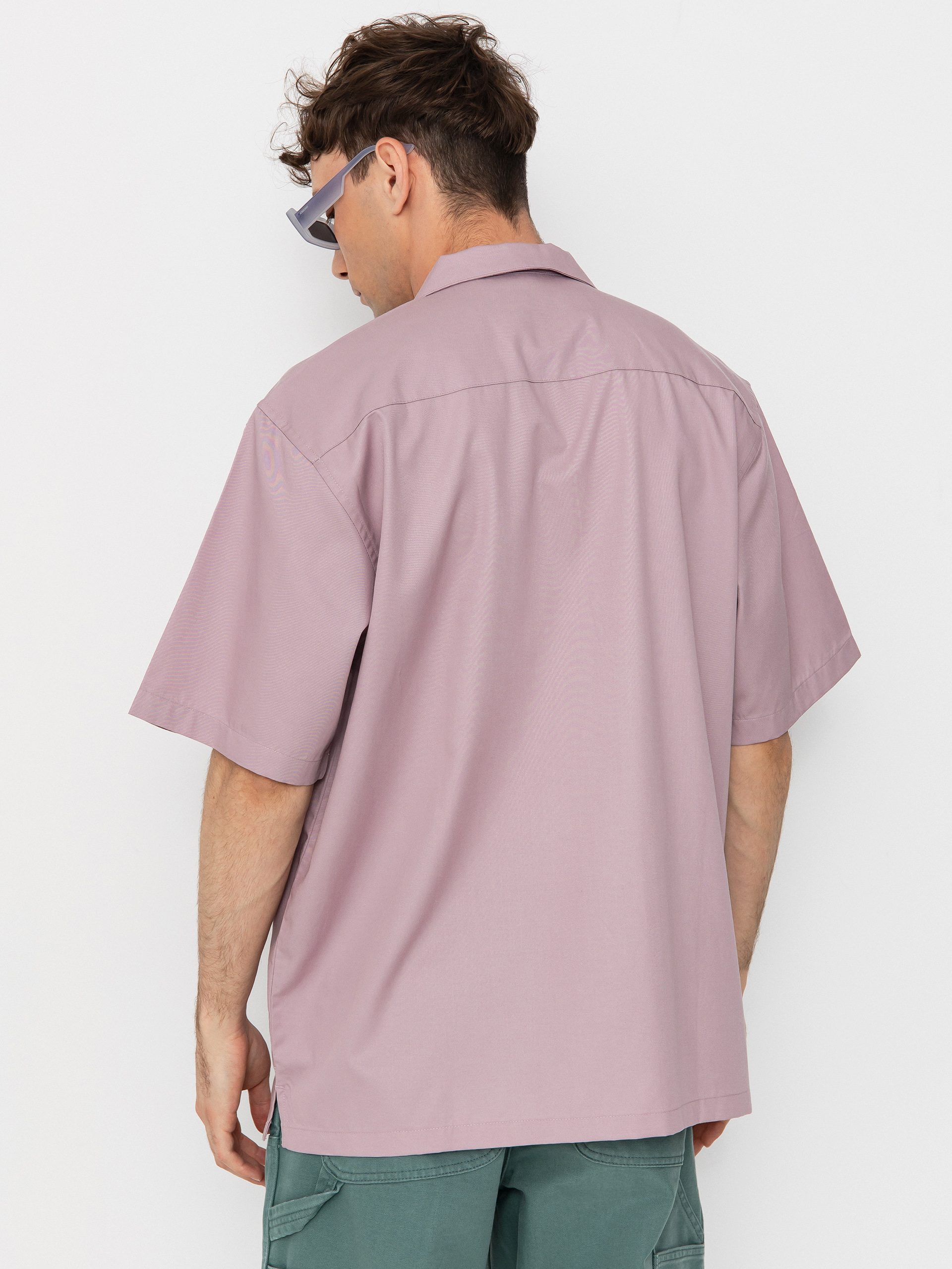 Koszula Carhartt WIP Delray (hortensia/white)