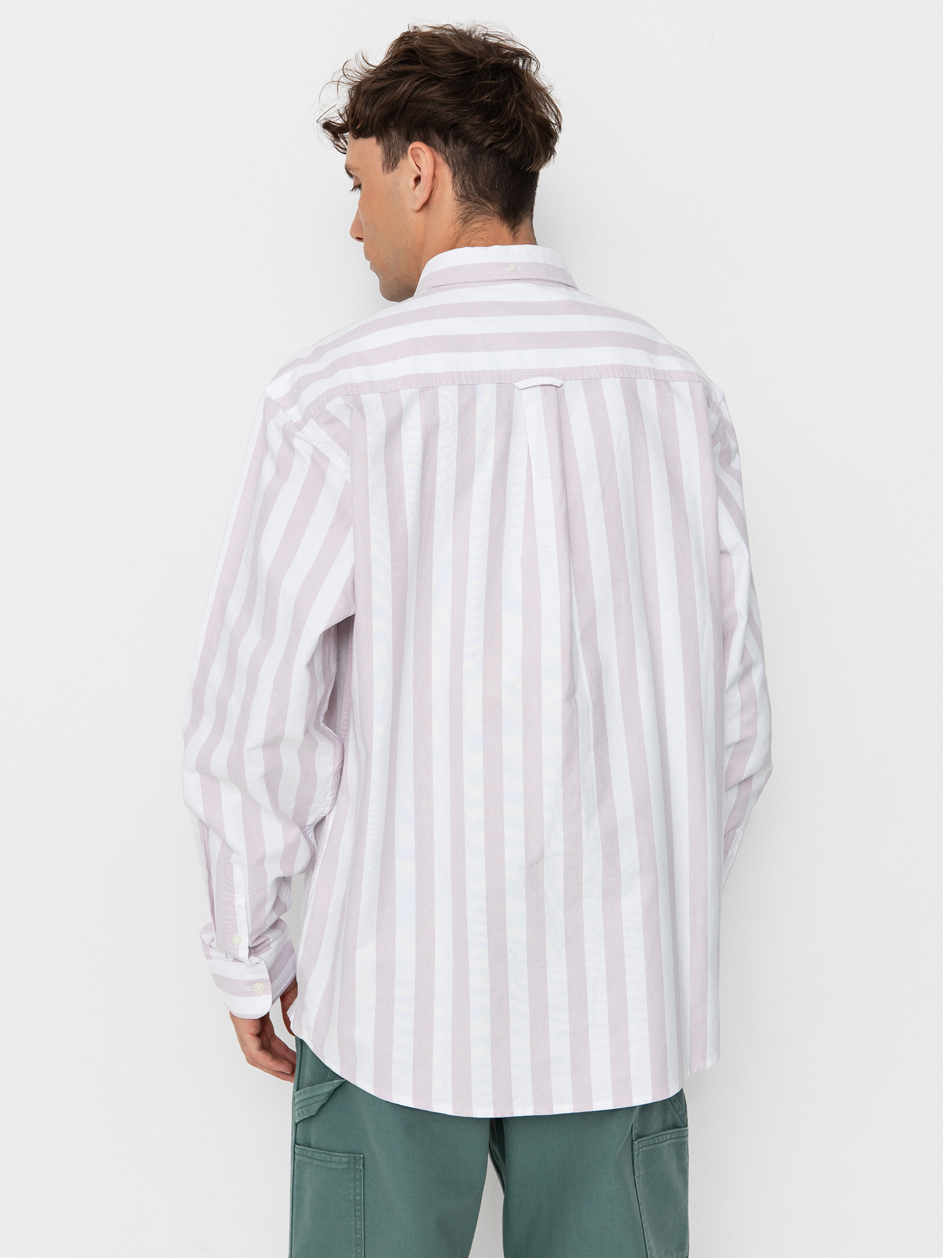 Koszula Carhartt WIP Dillion (dillion stripe/hortensia/white)
