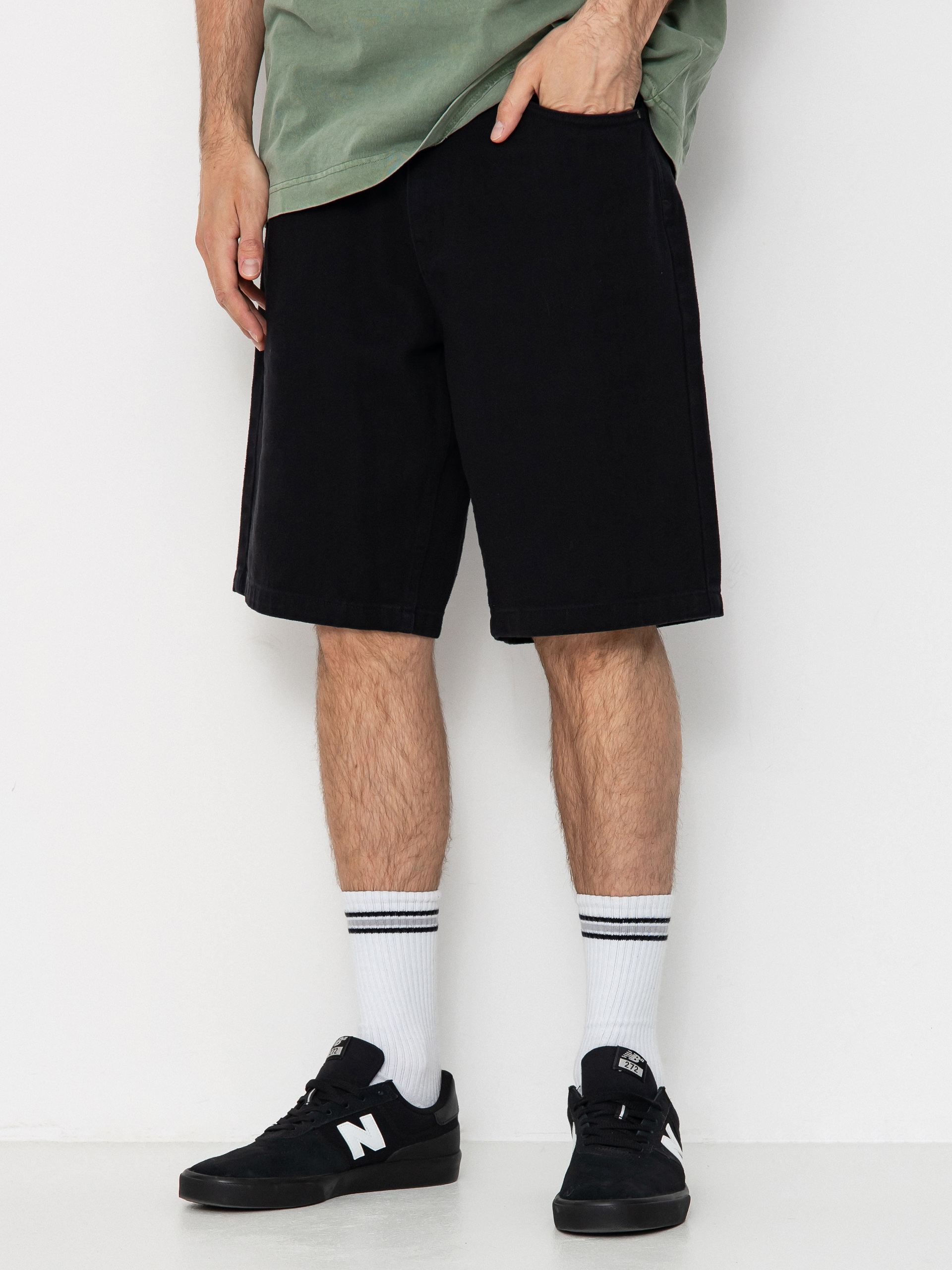 Szorty Iriedaily Nanolo (black)