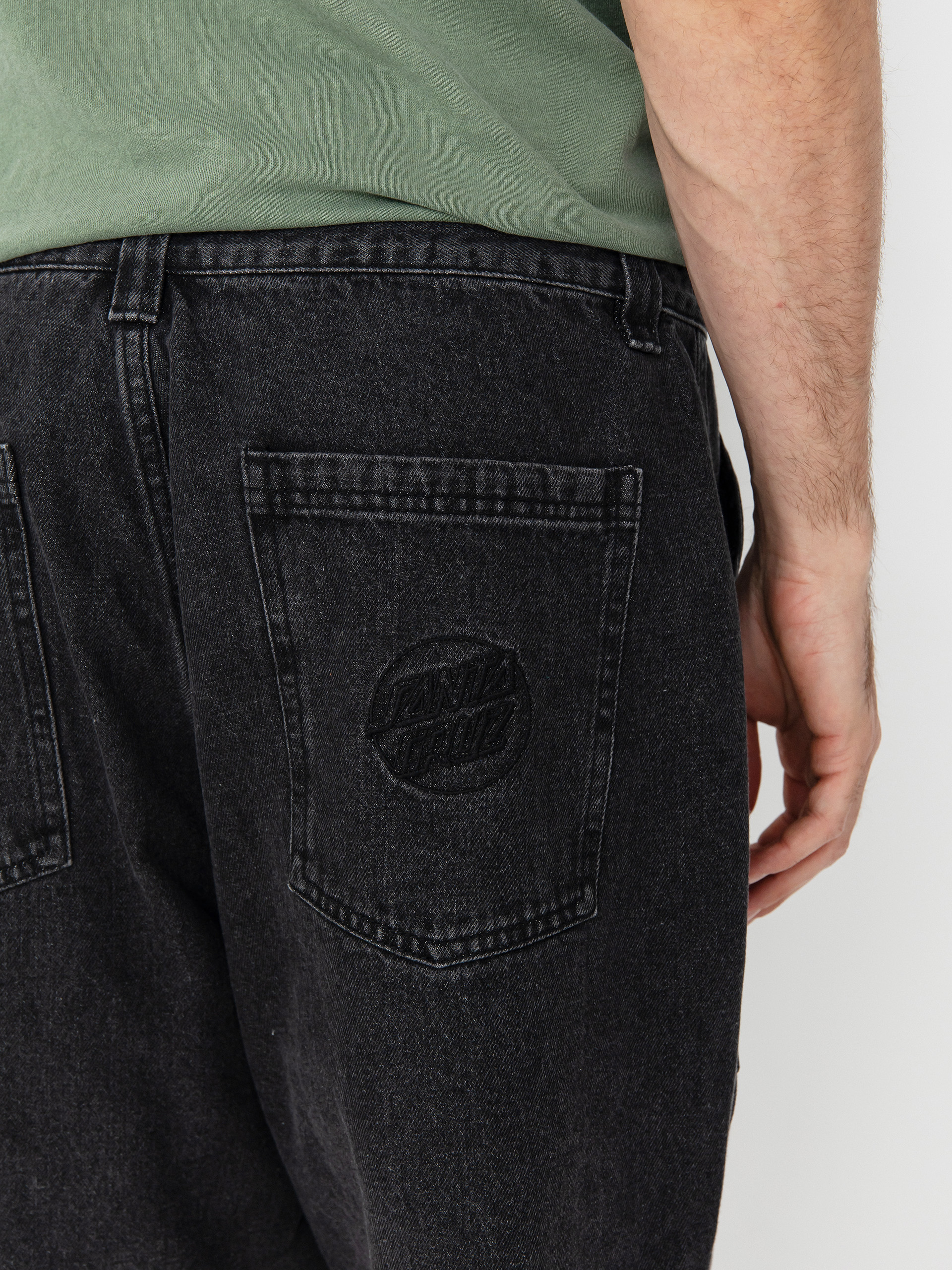 Szorty Santa Cruz Opus Dot Workwear (black)