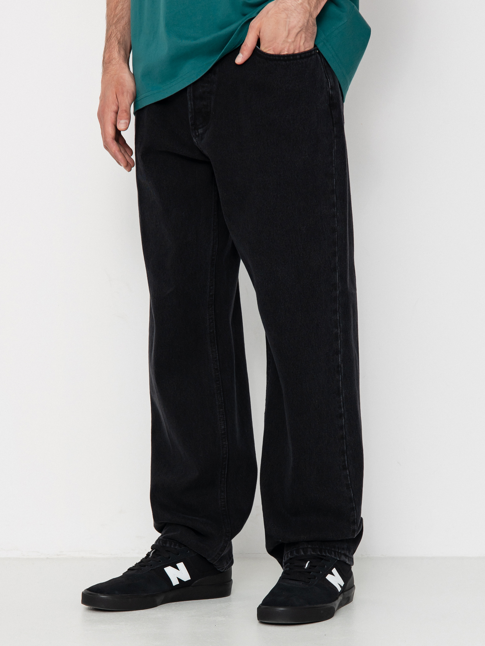 Spodnie OBEY Hardwork Denim (faded black)