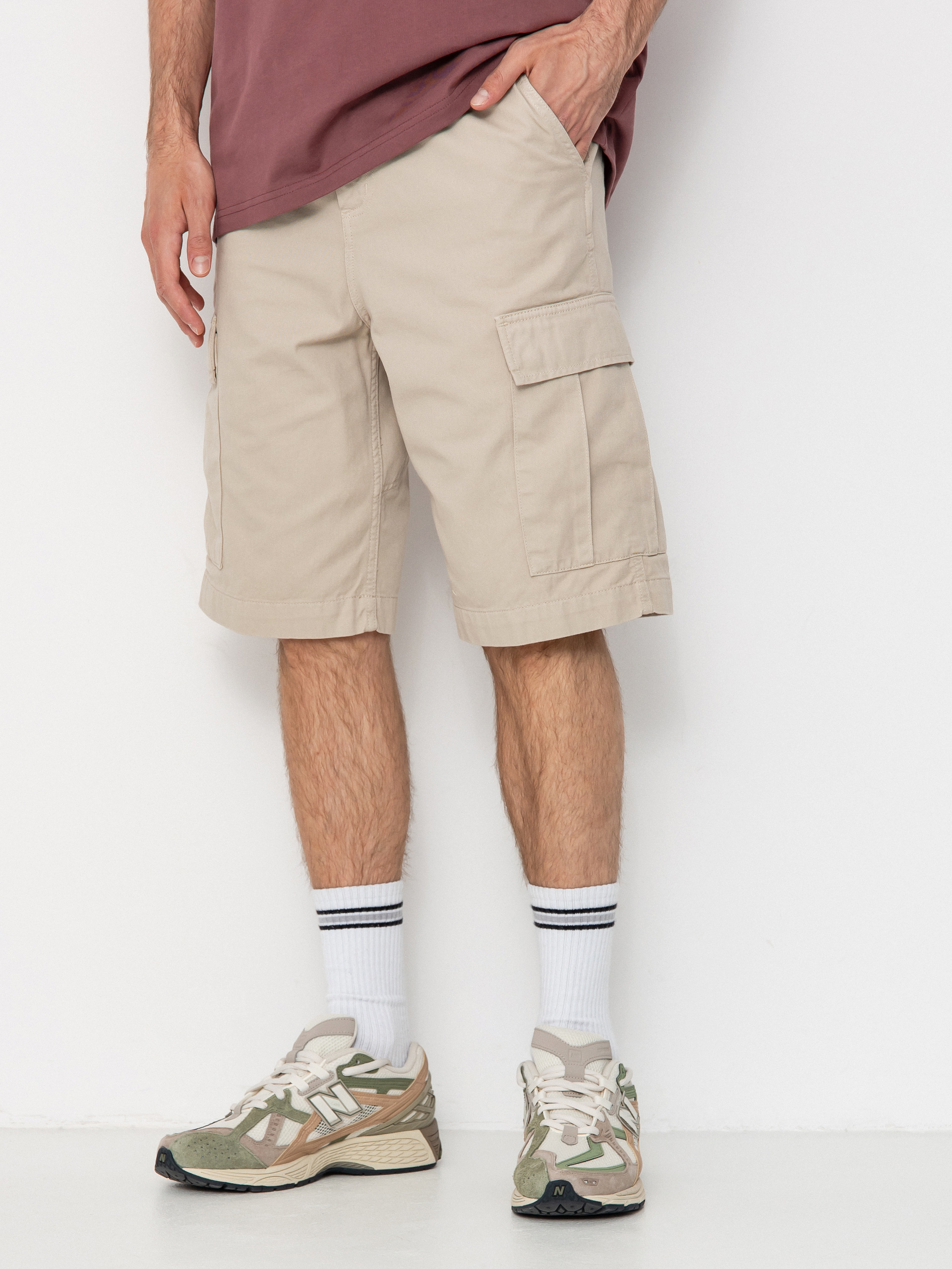 Szorty Carhartt WIP Regular Cargo (fleur de sel)