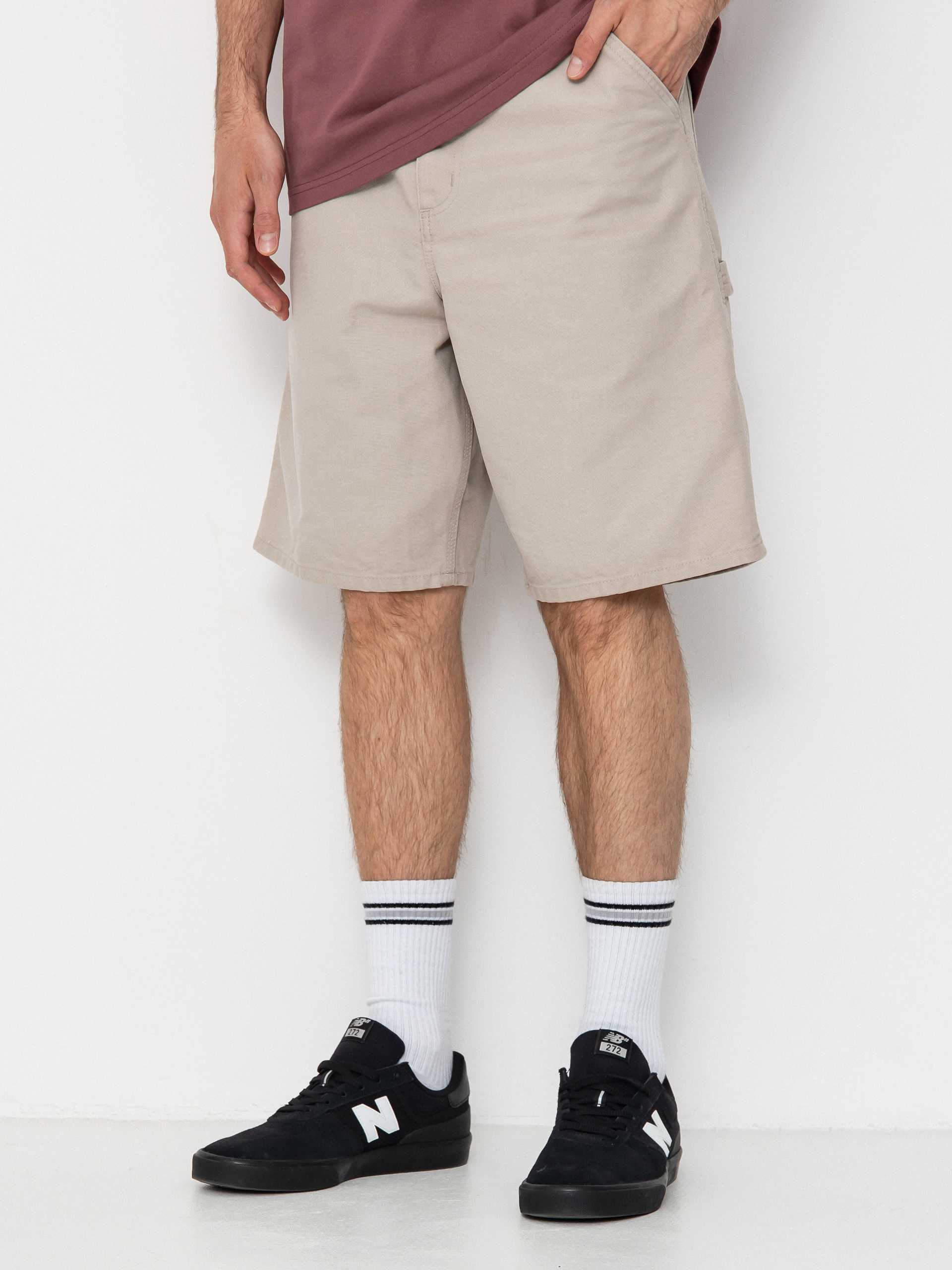 Szorty Carhartt WIP Single Knee (dusky beige)