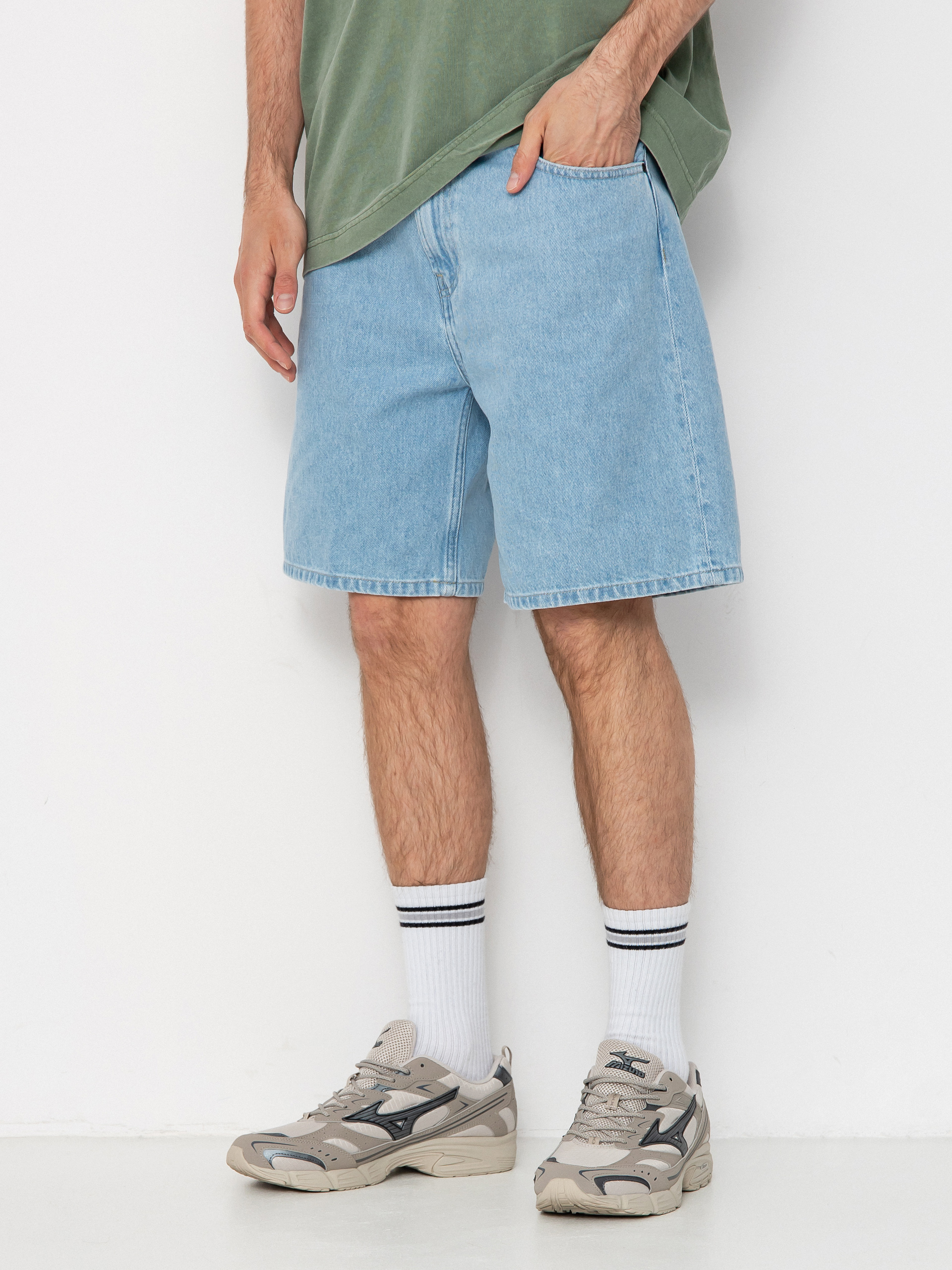 Szorty Carhartt WIP Nolan (blue)