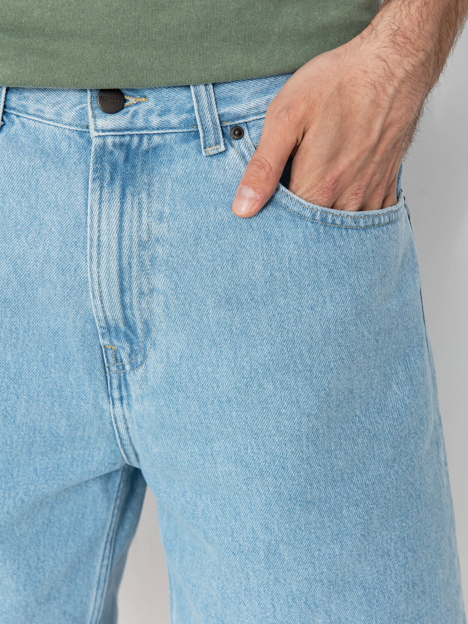 Szorty Carhartt WIP Nolan (blue)